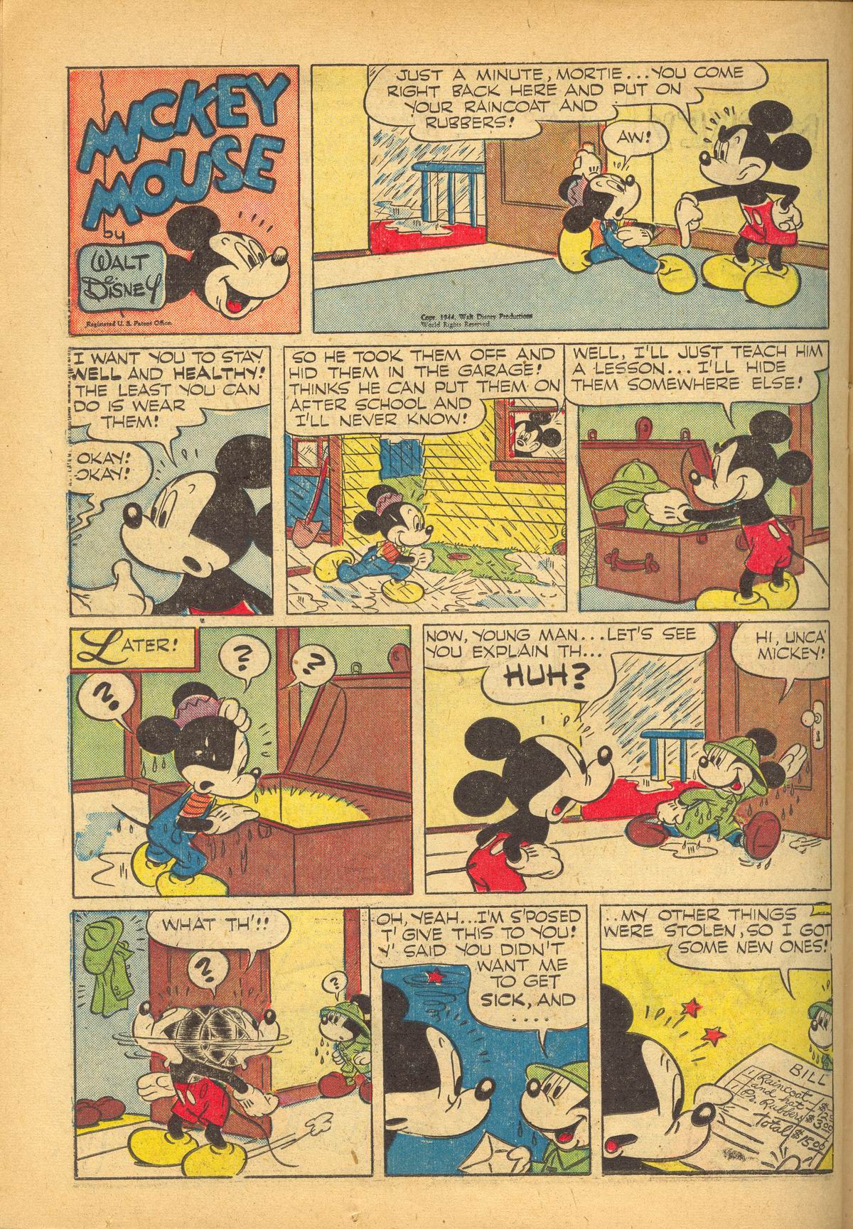 Read online Walt Disney's Comics and Stories comic -  Issue #94 - 36