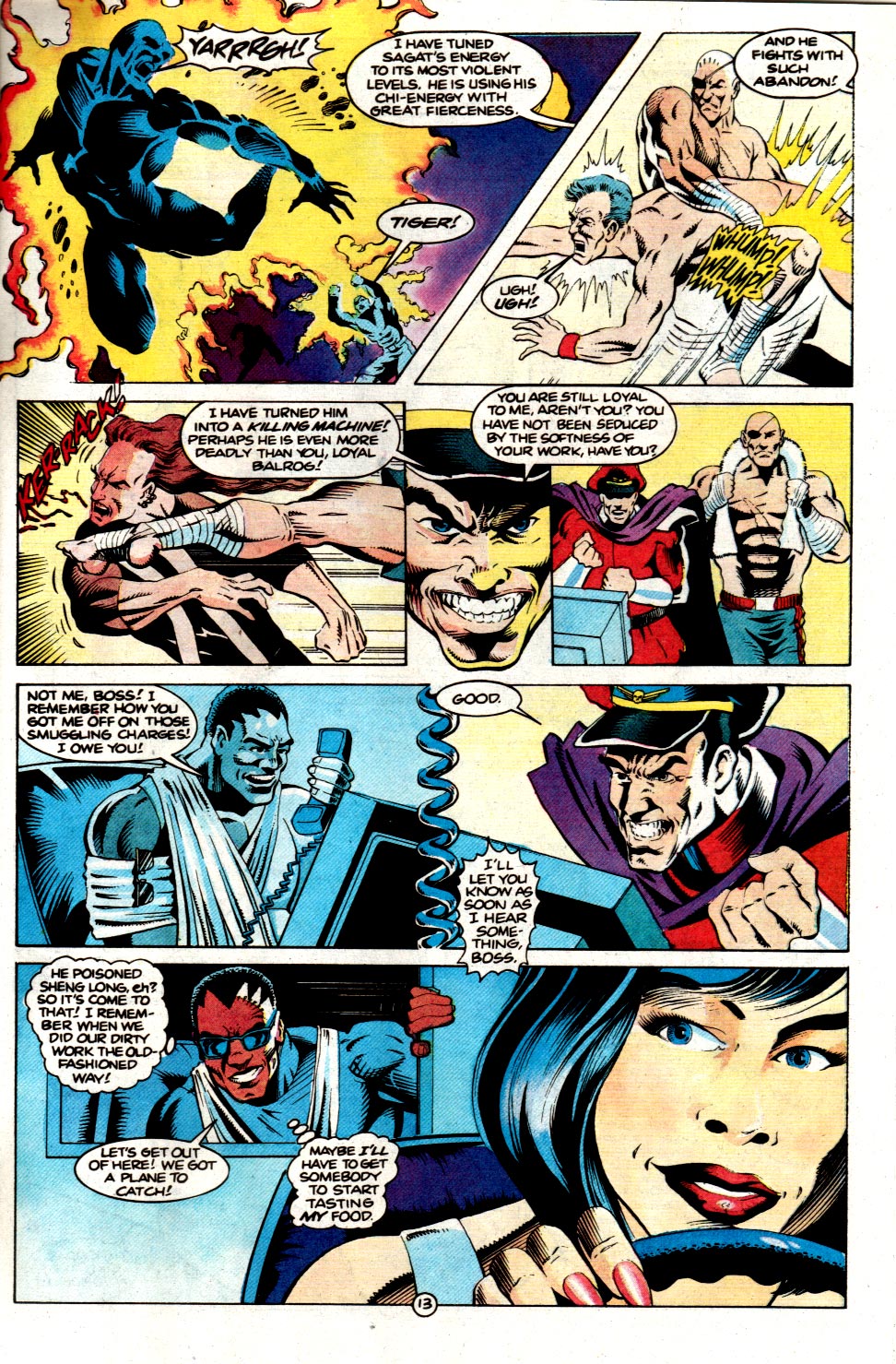 Read online Street Fighter (1991) comic -  Issue #3 - 13