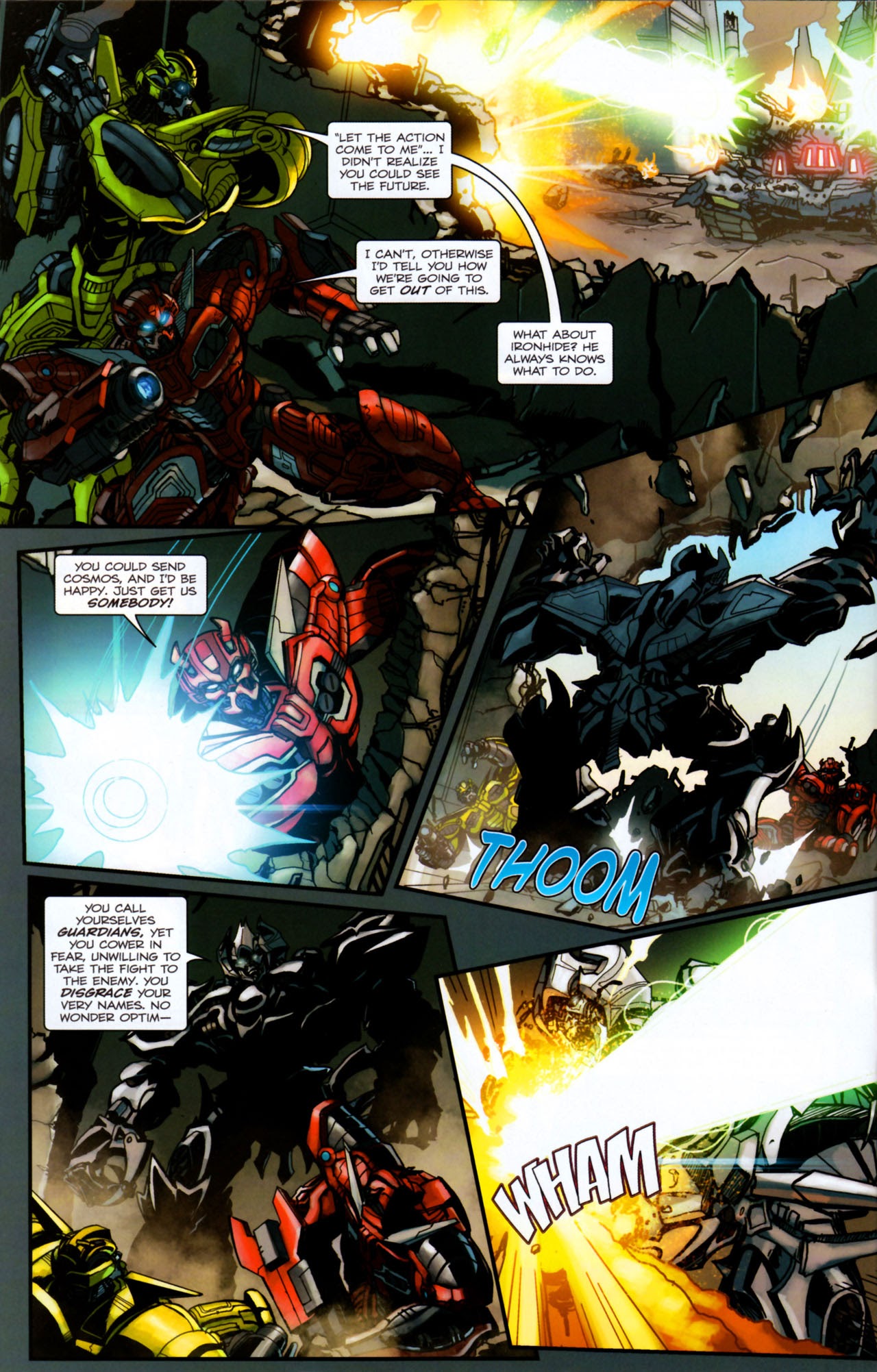 Read online Transformers: Defiance comic -  Issue #1 - 21
