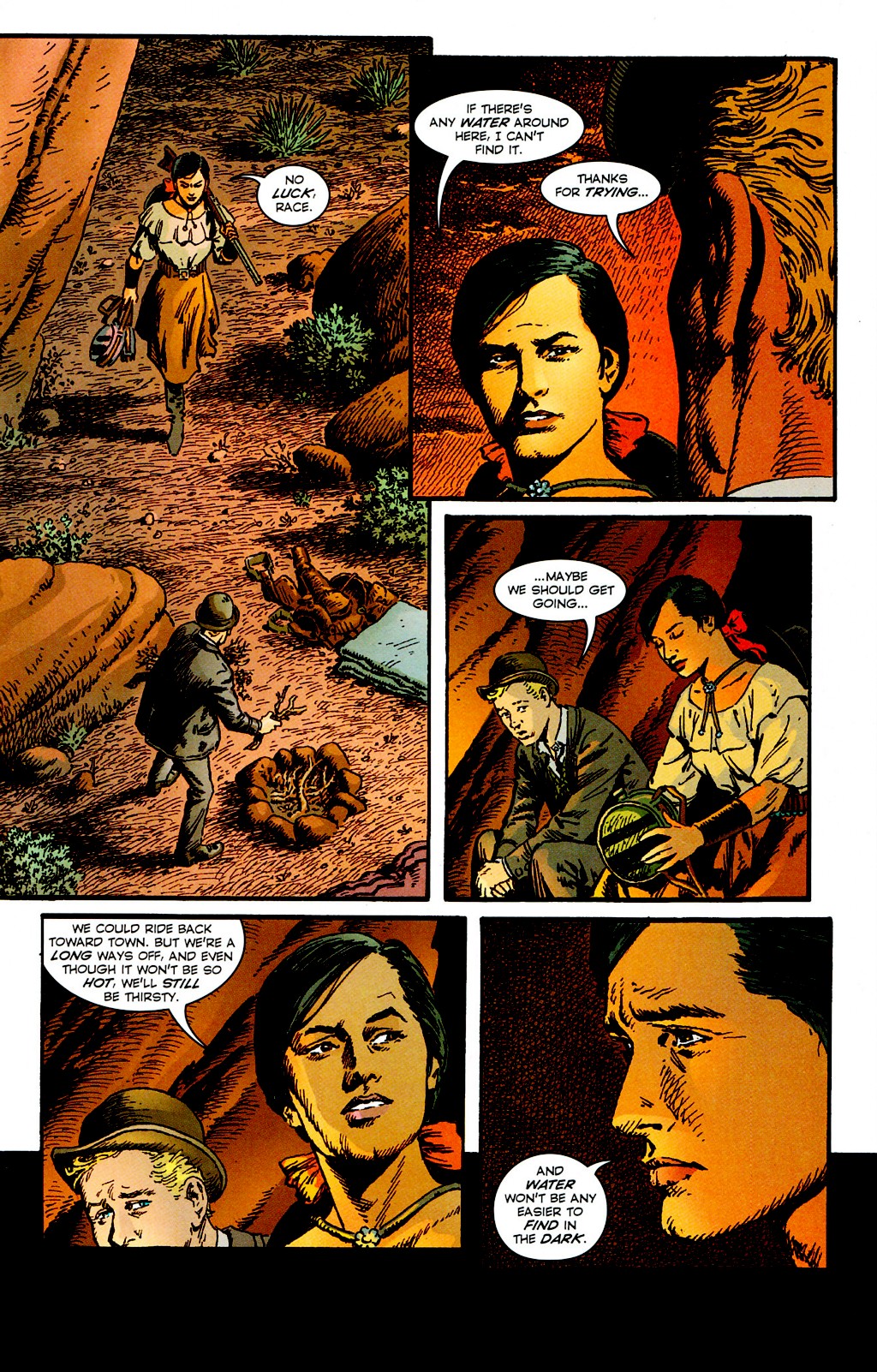 Read online Desperadoes: Quiet Of The Grave comic -  Issue #4 - 7