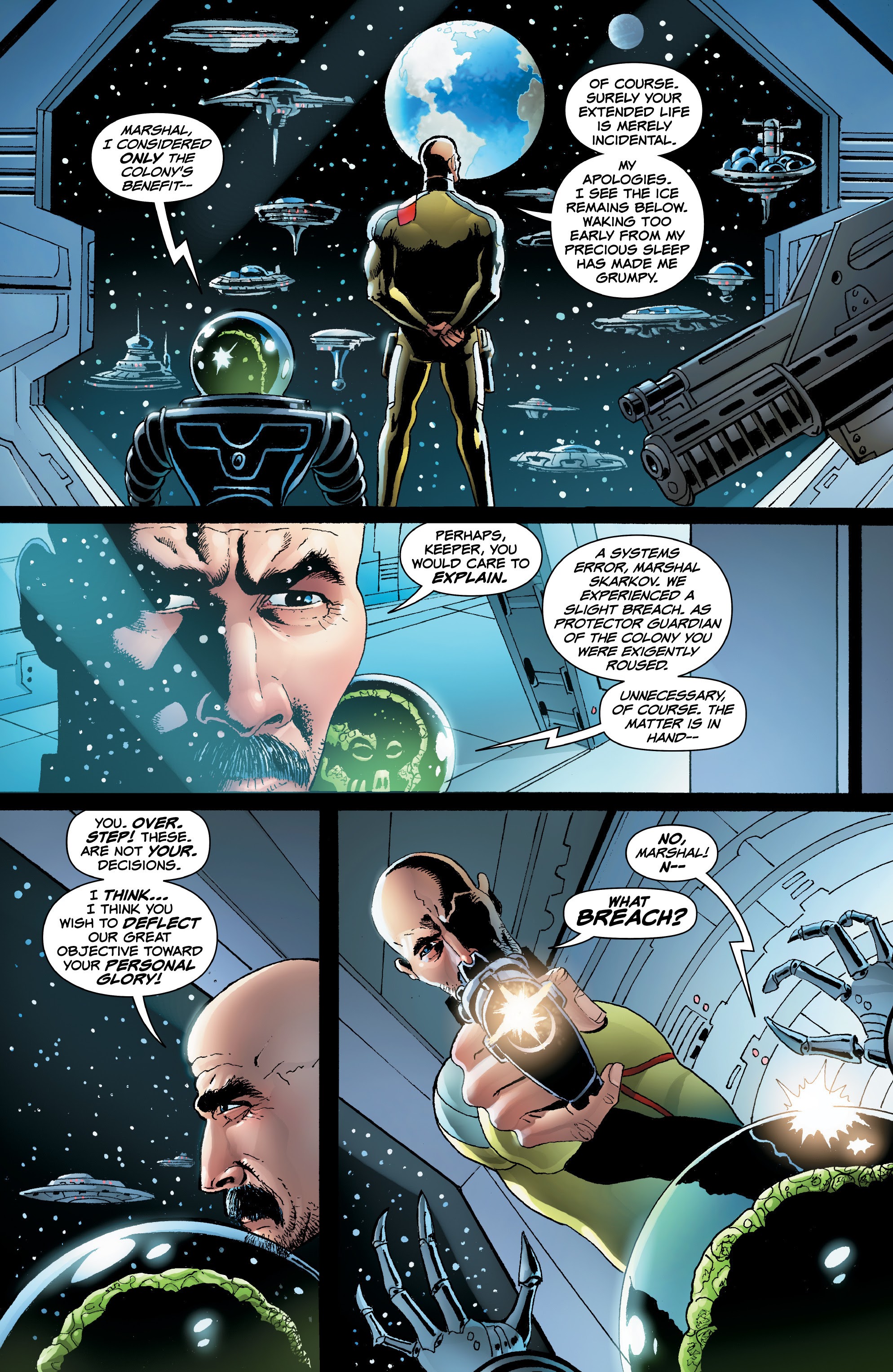 Read online The Rook: Desperate Times comic -  Issue # TPB - 36