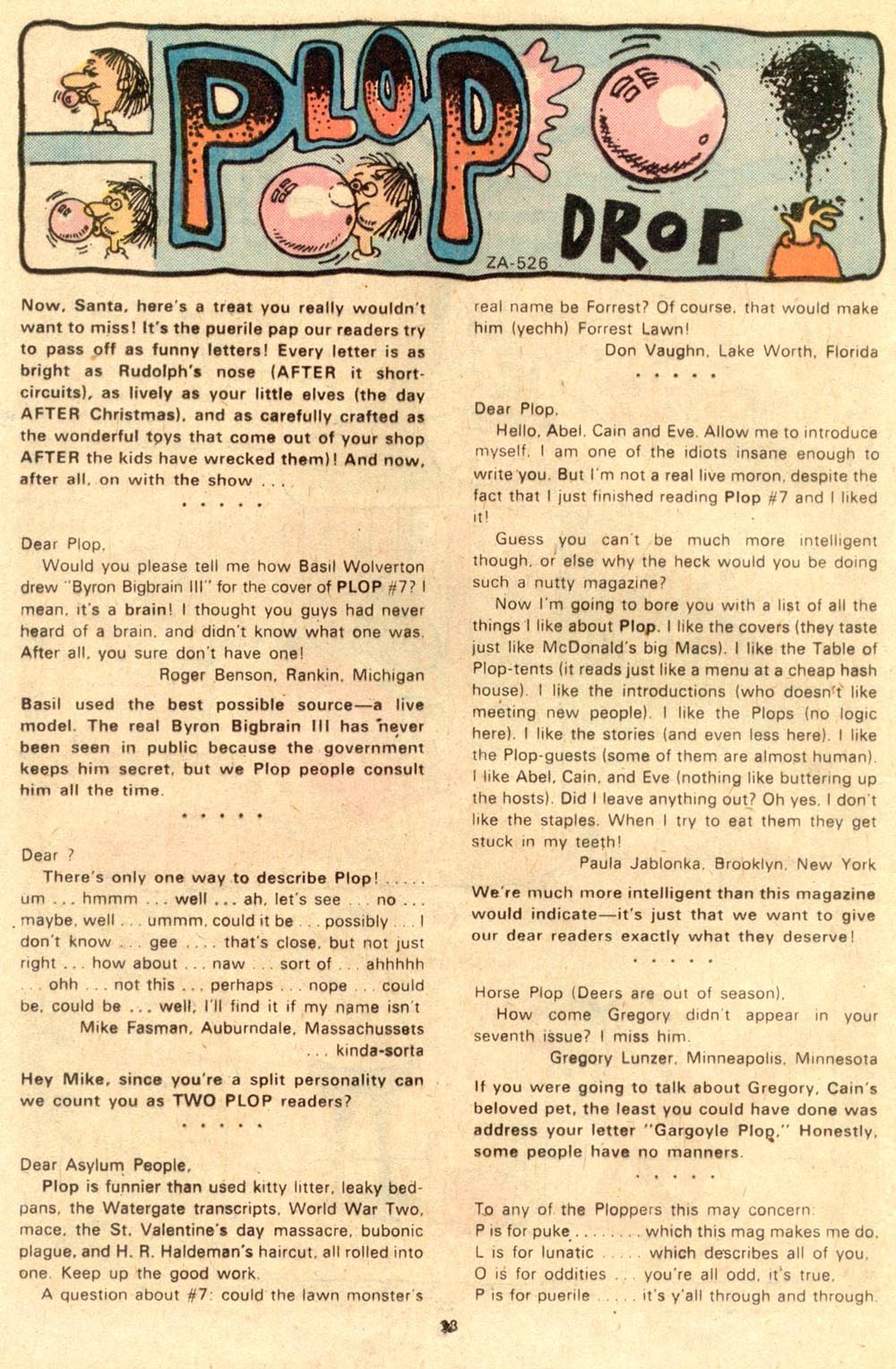 Read online Plop! comic -  Issue #10 - 24