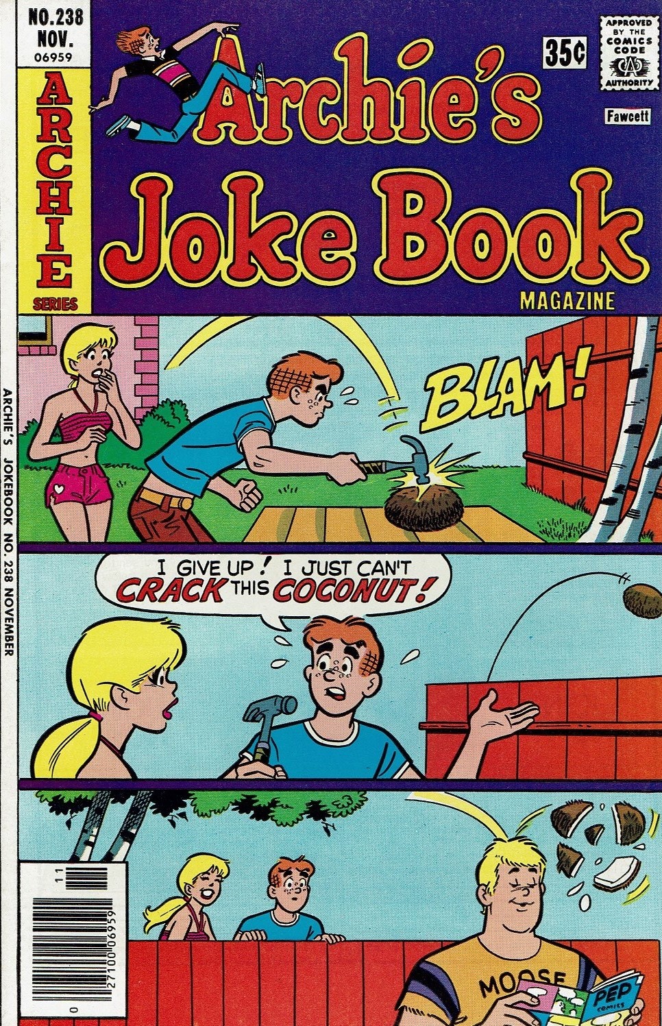 Read online Archie's Joke Book Magazine comic -  Issue #238 - 1