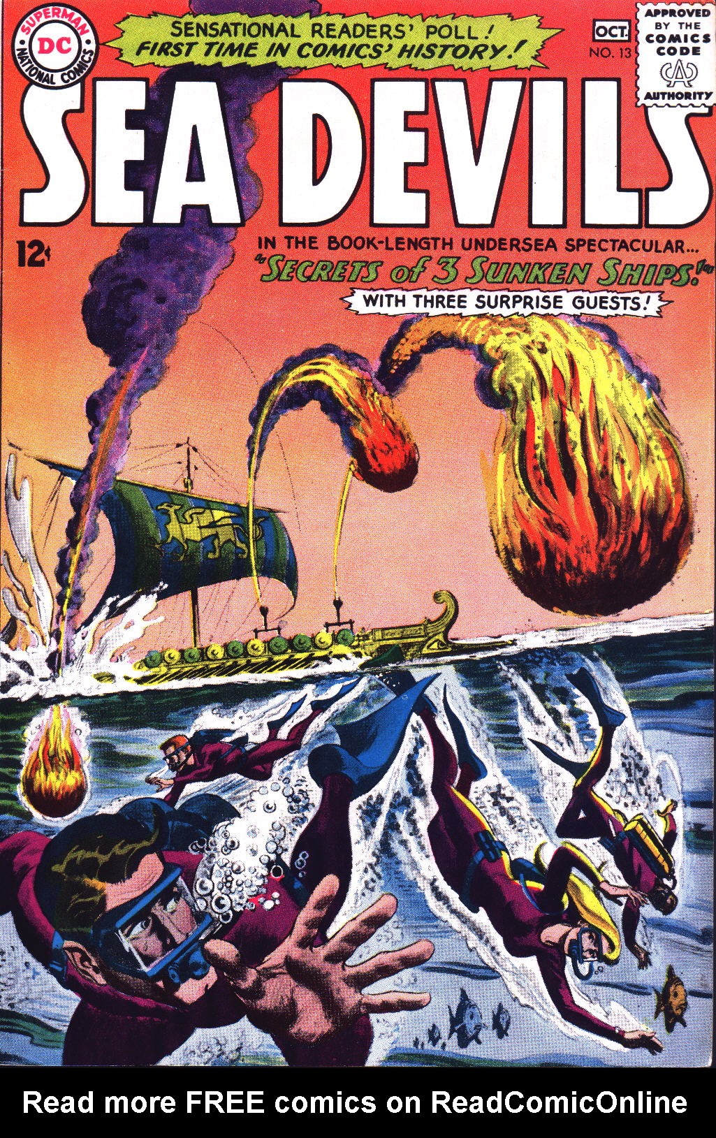 Read online Sea Devils comic -  Issue #13 - 1