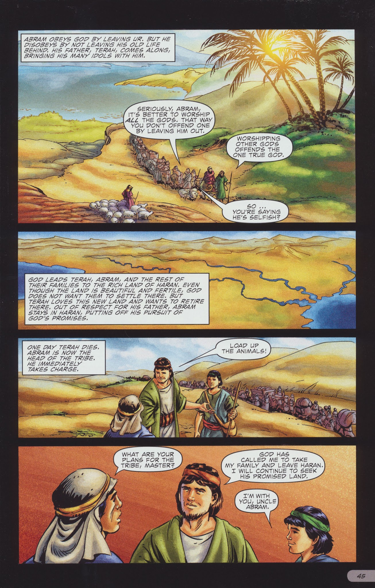 Read online The Action Bible comic -  Issue # TPB 1 - 49