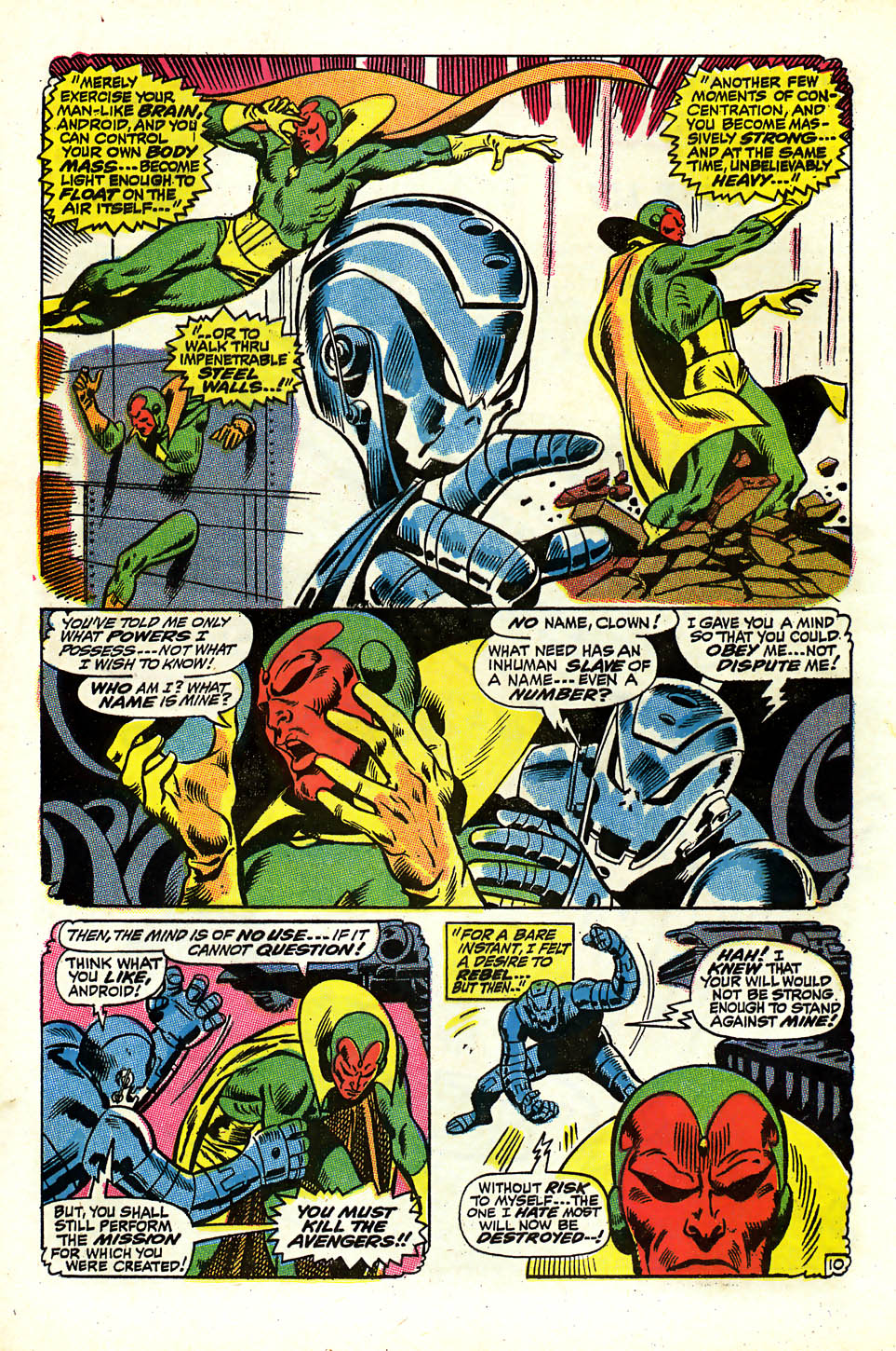 Read online The Avengers (1963) comic -  Issue #58 - 11
