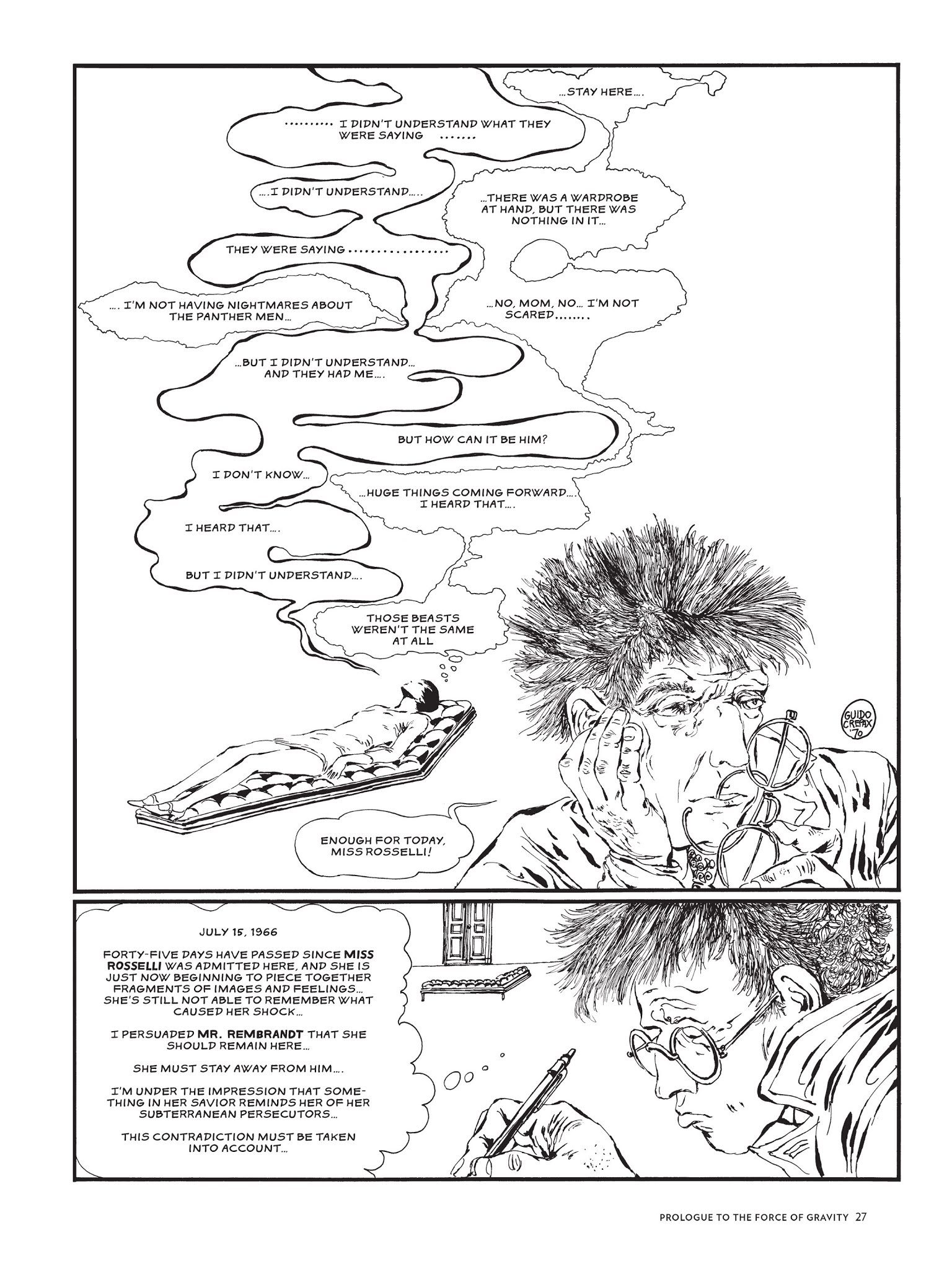 Read online The Complete Crepax comic -  Issue # TPB 2 - 24