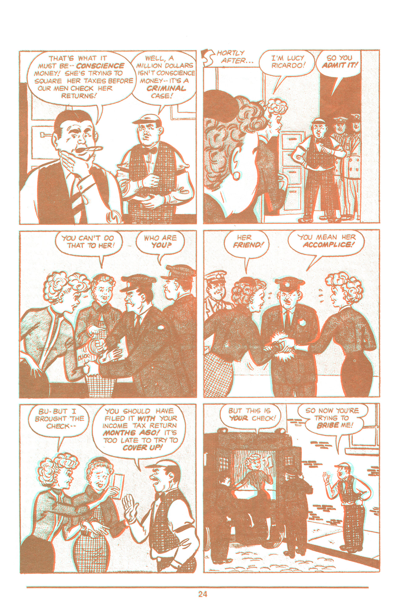 Read online I Love Lucy in 3-D comic -  Issue # Full - 26