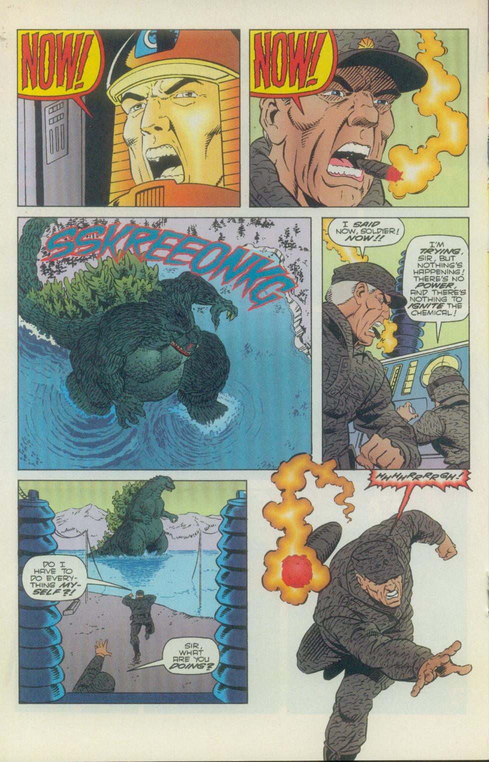 Read online Godzilla (1995) comic -  Issue #2 - 19