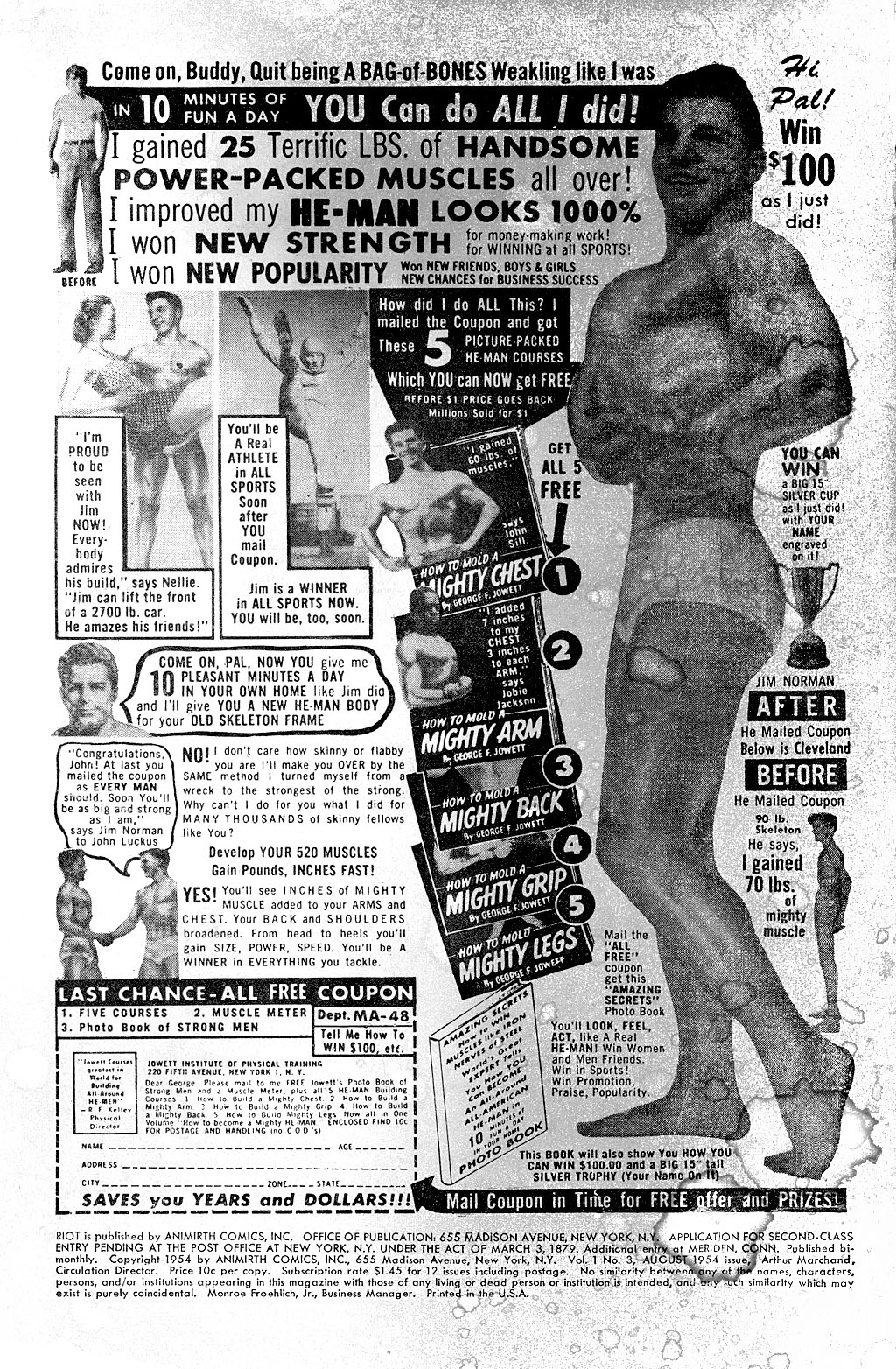 Read online Riot comic -  Issue #3 - 2