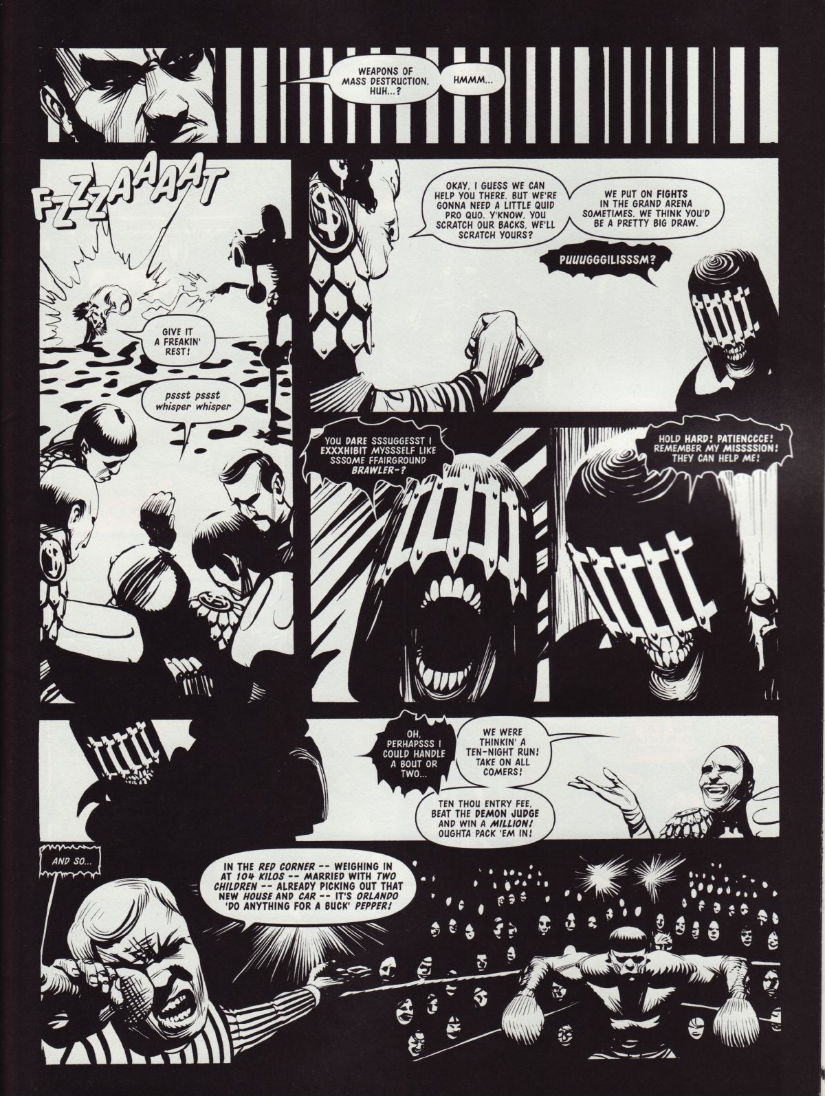 Read online Judge Dredd Megazine (Vol. 5) comic -  Issue #212 - 23