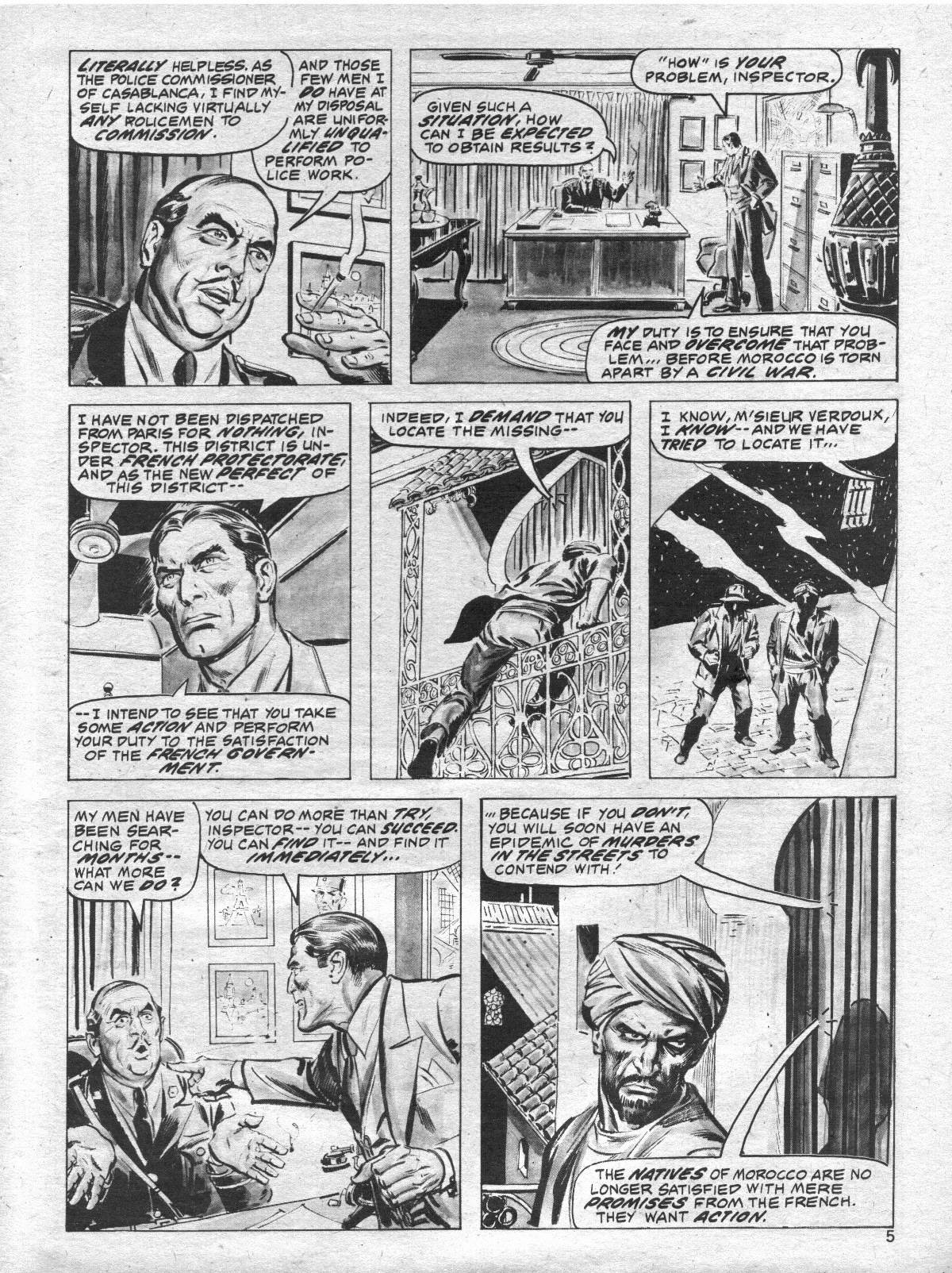 Read online Doc Savage (1975) comic -  Issue #4 - 5