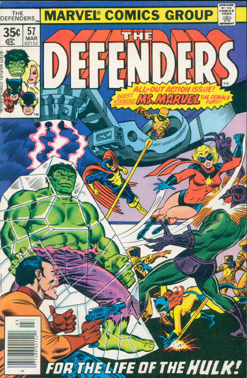Read online The Defenders (1972) comic -  Issue #57 - 1
