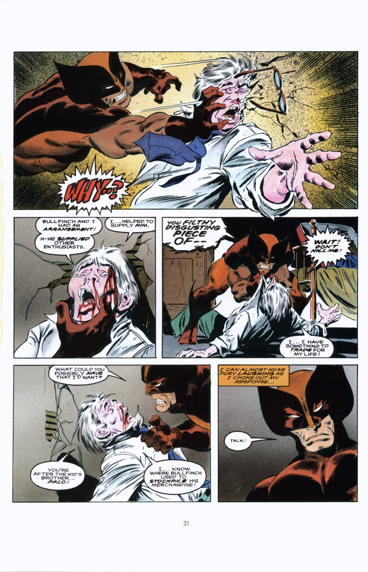 Read online Wolverine: Bloody Choices comic -  Issue # Full - 32