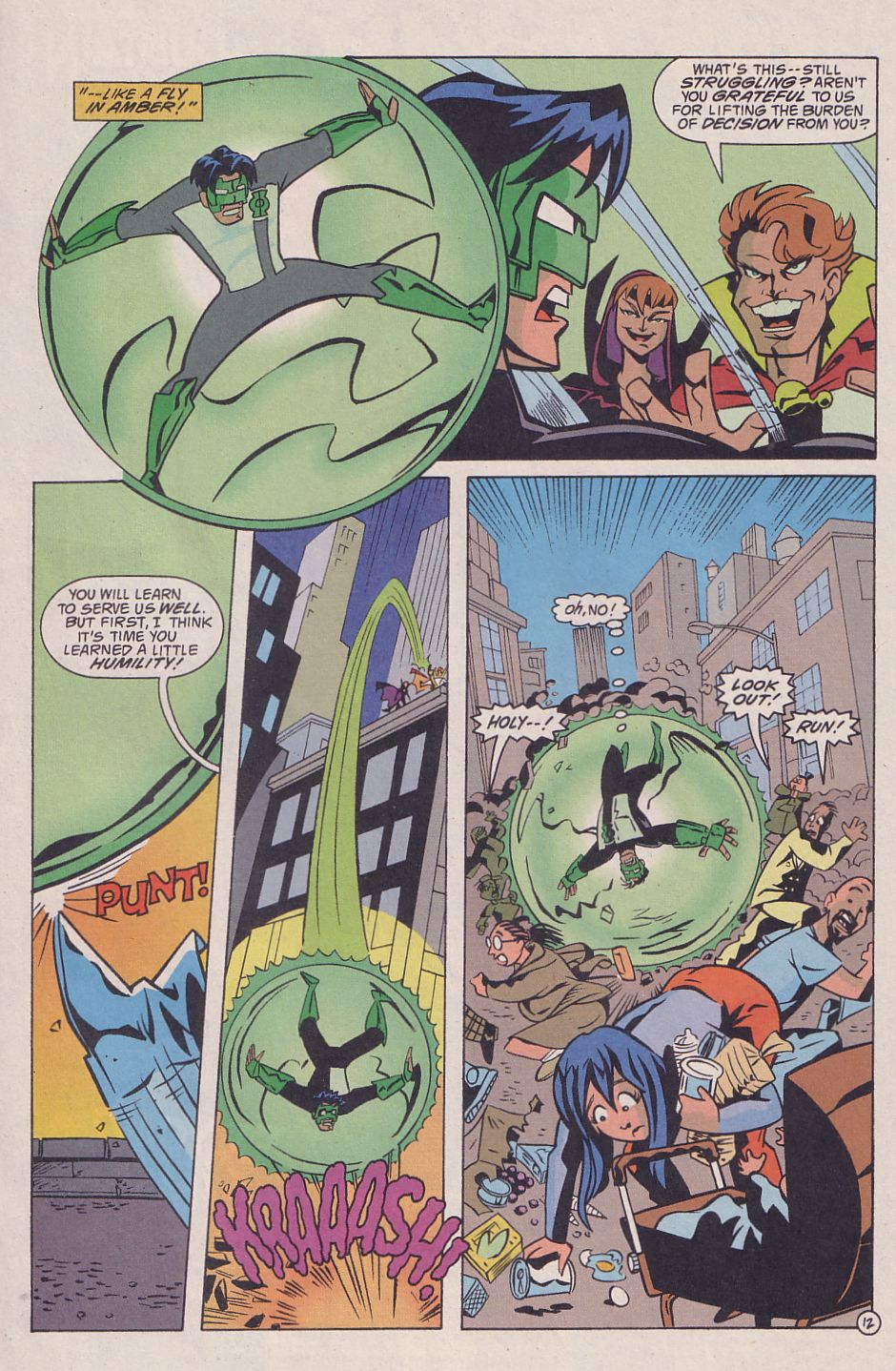 Read online Adventures in the DC Universe comic -  Issue #4 - 12