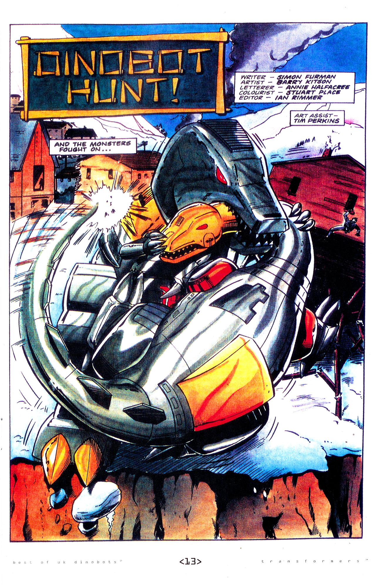 Read online The Transformers: Best of UK: Dinobots comic -  Issue #3 - 16