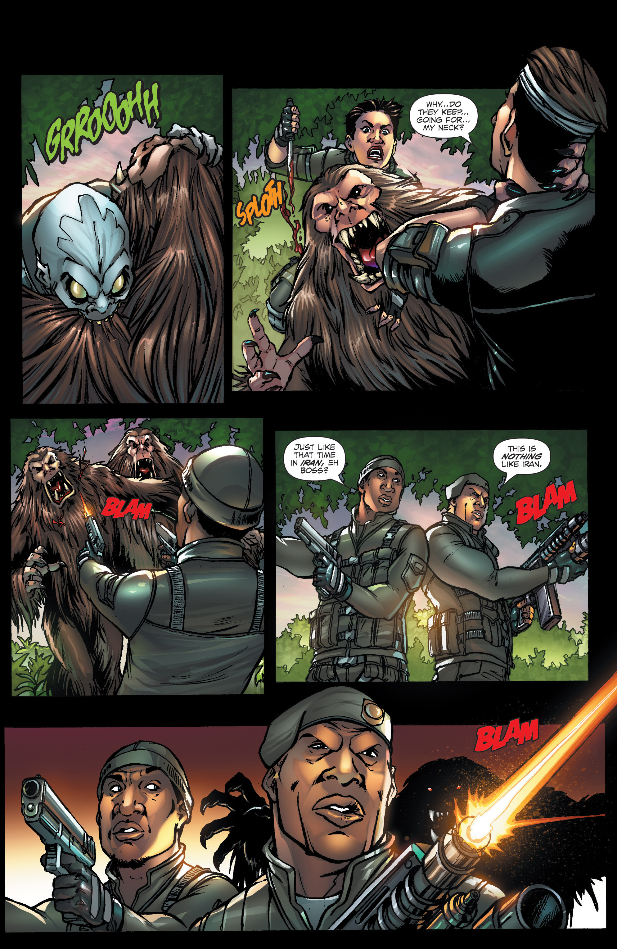 Read online Escape from Monster Island comic -  Issue #4 - 21