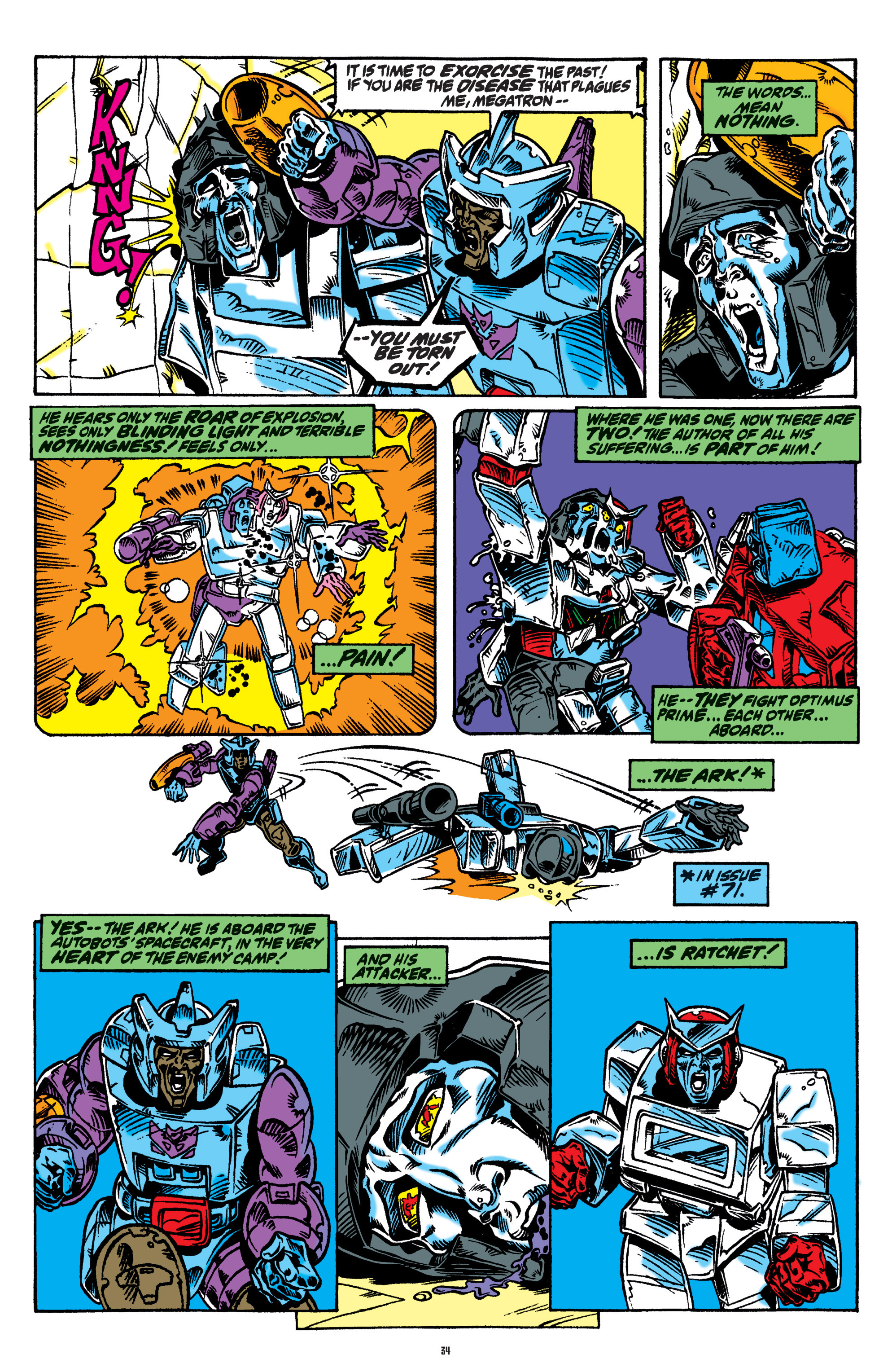 Read online The Transformers Classics comic -  Issue # TPB 7 - 35