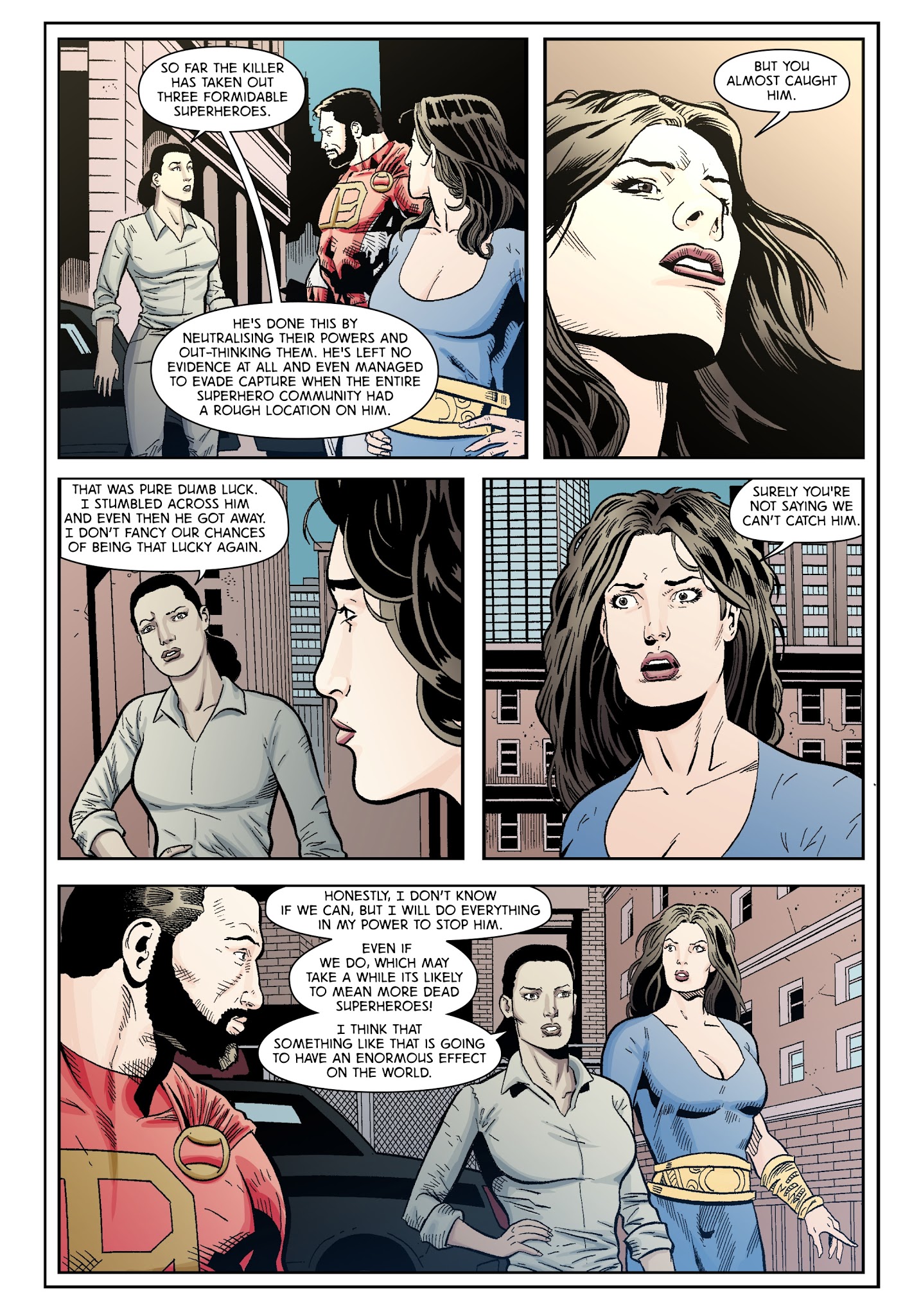Read online Hero Killer comic -  Issue #5 - 21