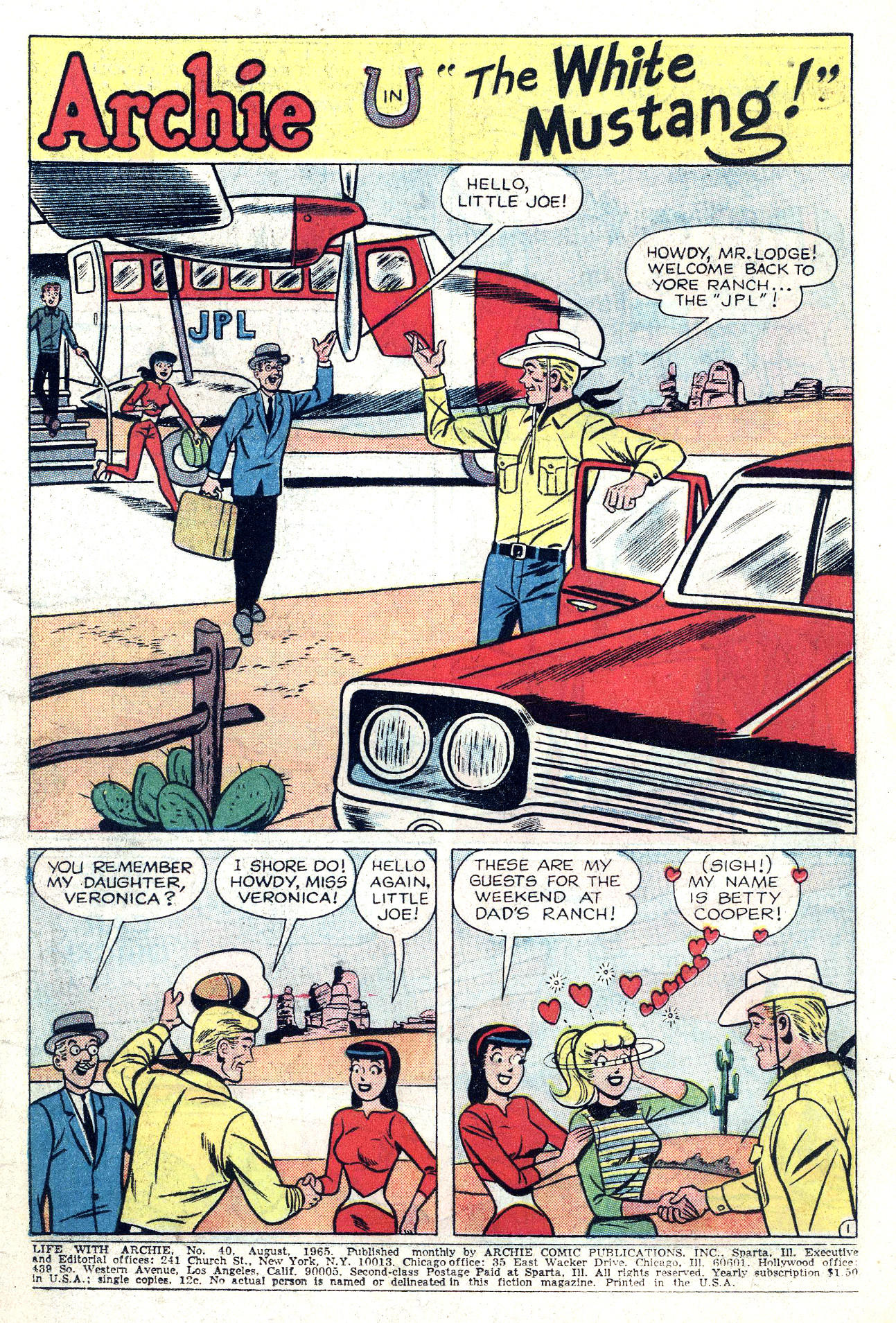 Read online Life With Archie (1958) comic -  Issue #40 - 3