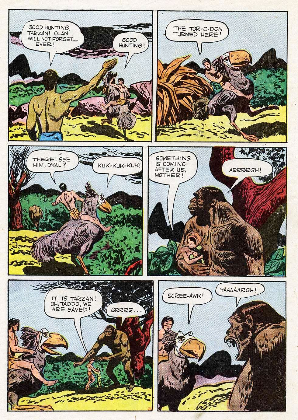 Read online Tarzan (1948) comic -  Issue #18 - 39