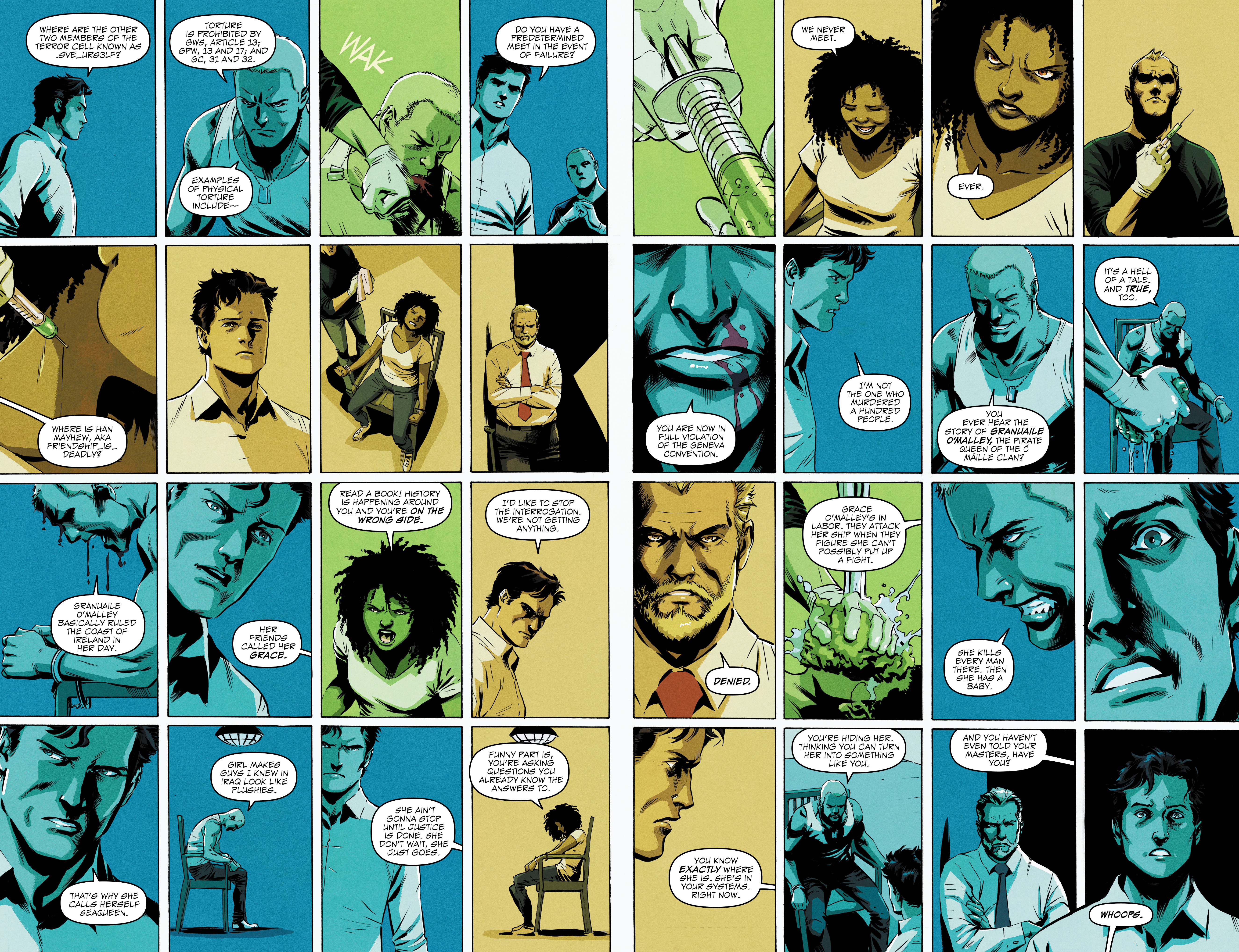 Read online Hacktivist Volume 2 comic -  Issue #5 - 8