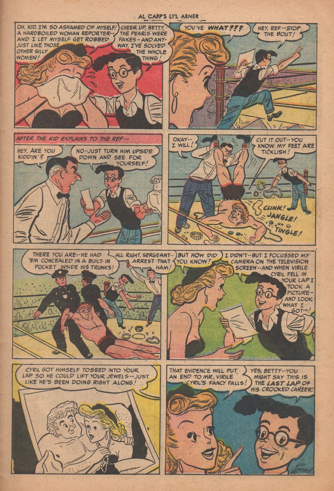 Read online Li'l Abner Comics comic -  Issue #81 - 31