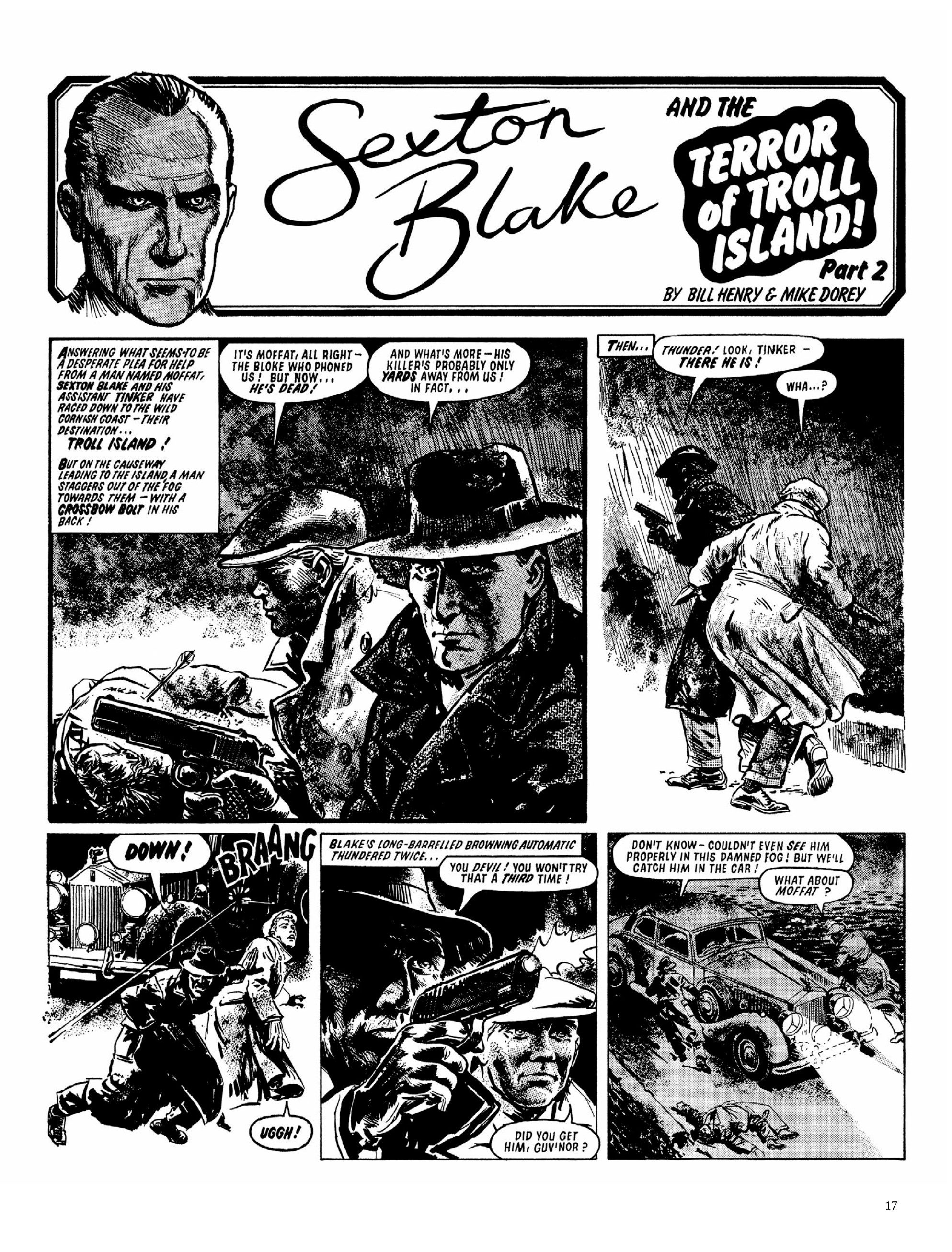 Read online The Return of Sexton Blake comic -  Issue # TPB - 19