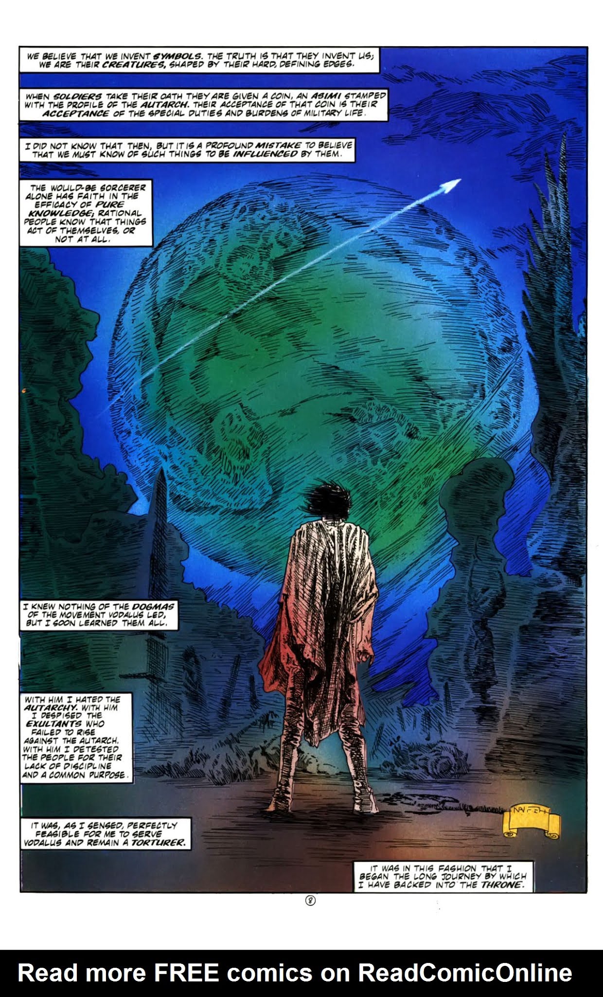 Read online Gene Wolfe's The Shadow Of The Torturer comic -  Issue #1 - 10