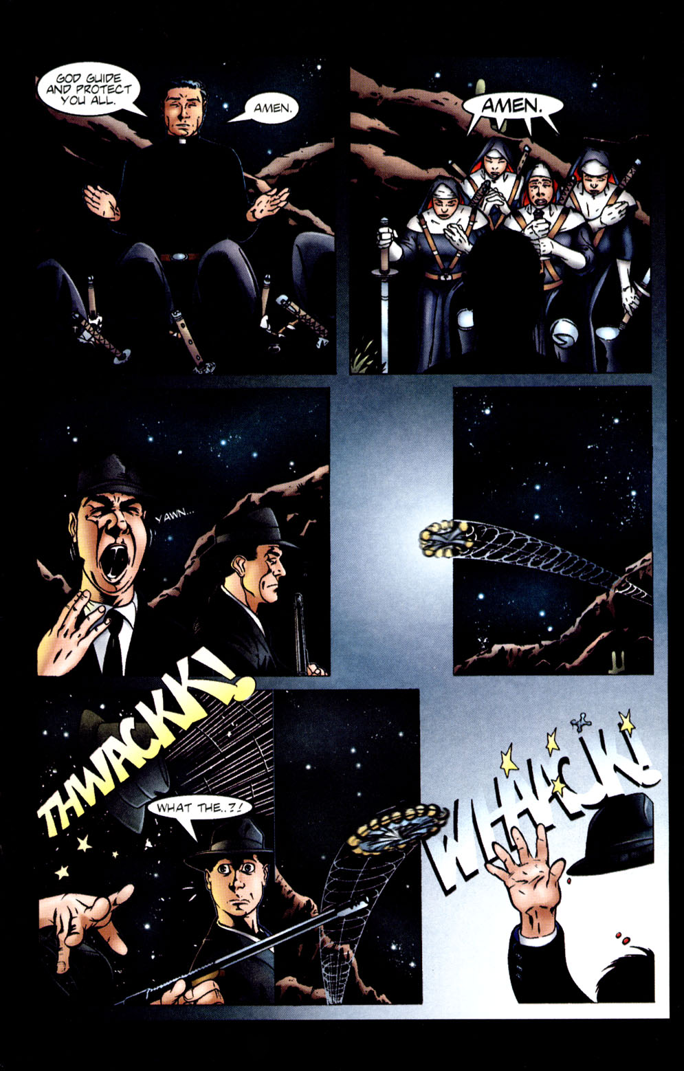 Read online Crimson Nun comic -  Issue #1 - 5