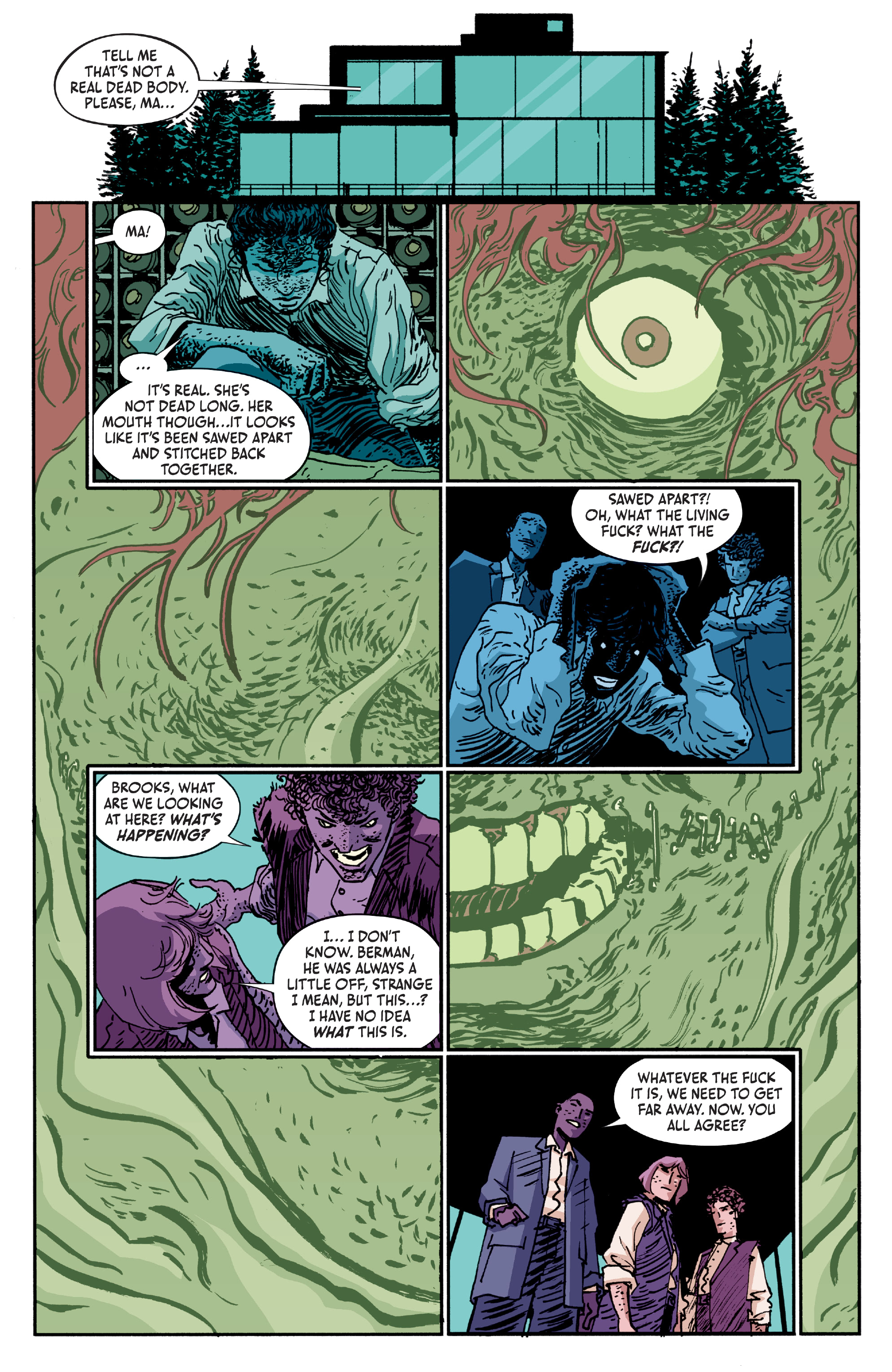 Read online Dark Spaces: Wildfire comic -  Issue #3 - 9