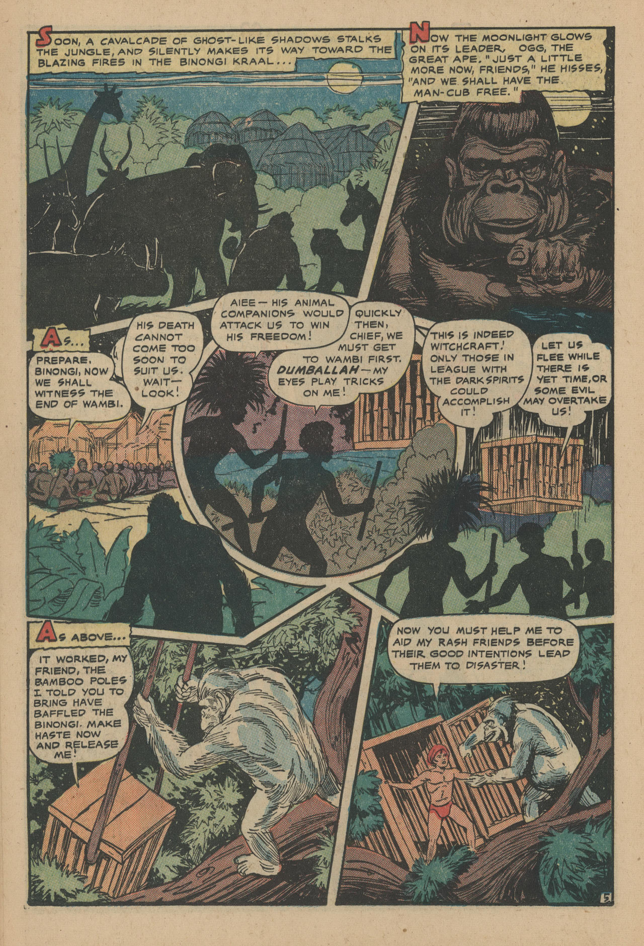 Read online Jungle Comics comic -  Issue #132 - 28
