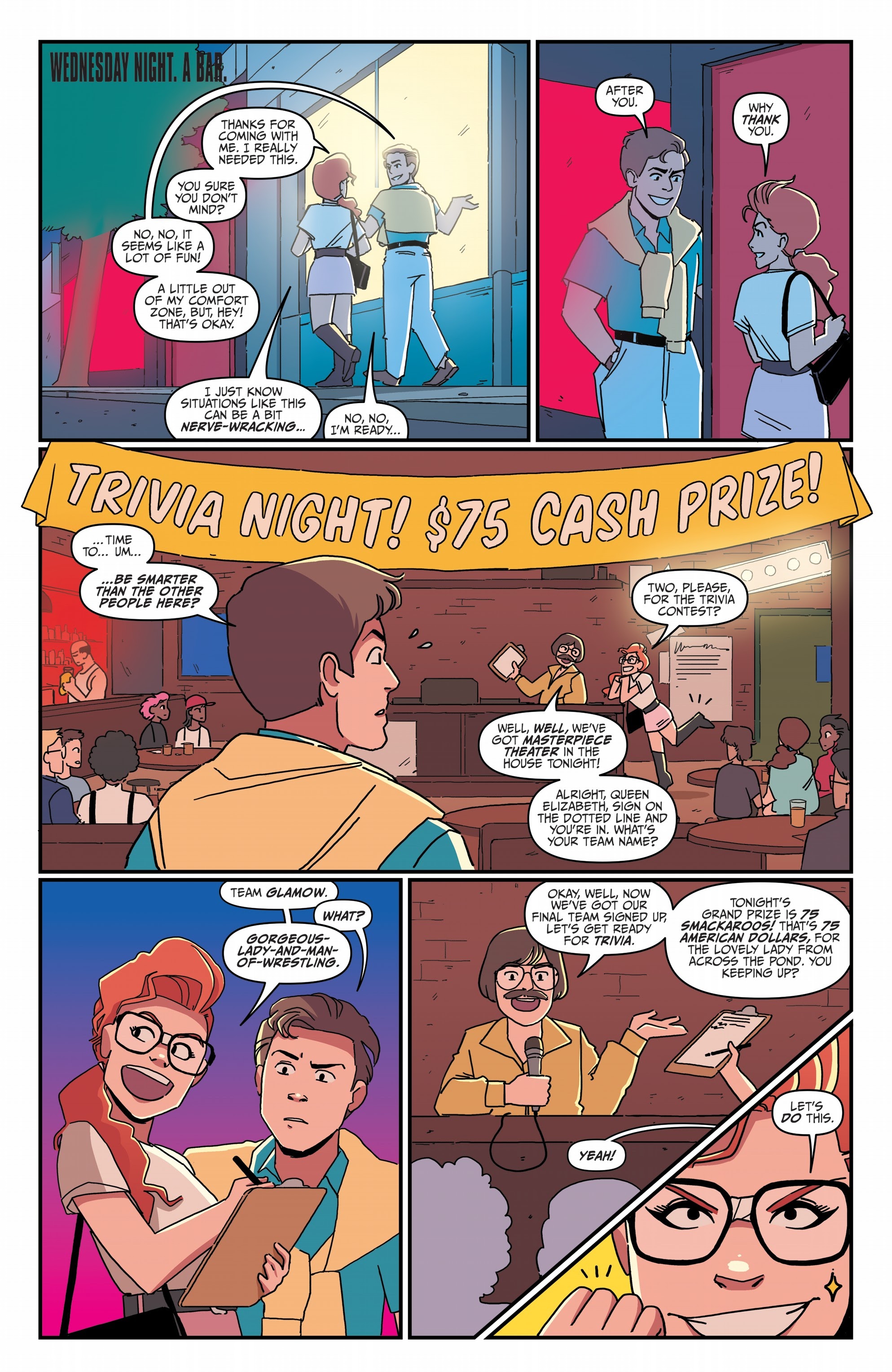 Read online GLOW comic -  Issue #1 - 12