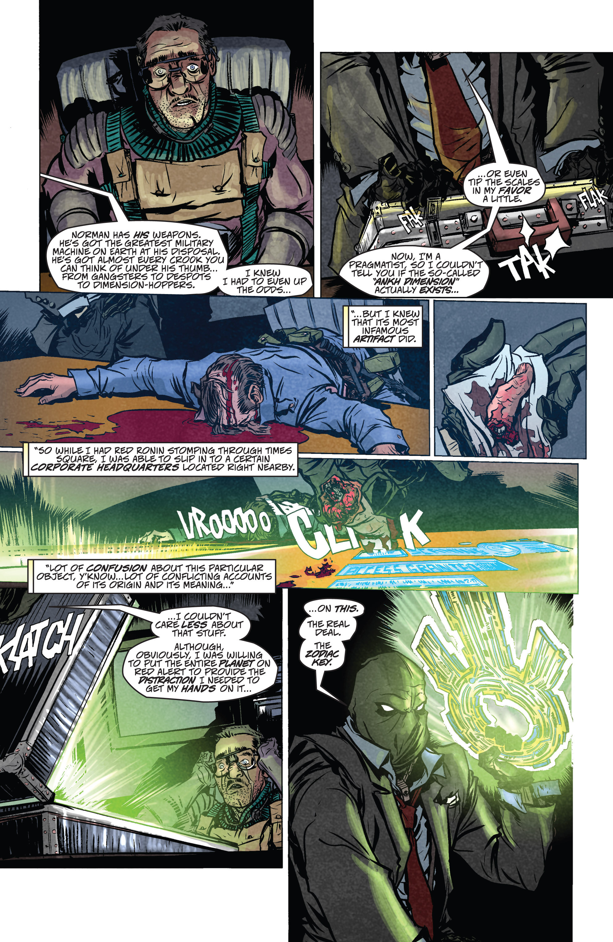 Read online Dark Reign: Zodiac comic -  Issue #3 - 20
