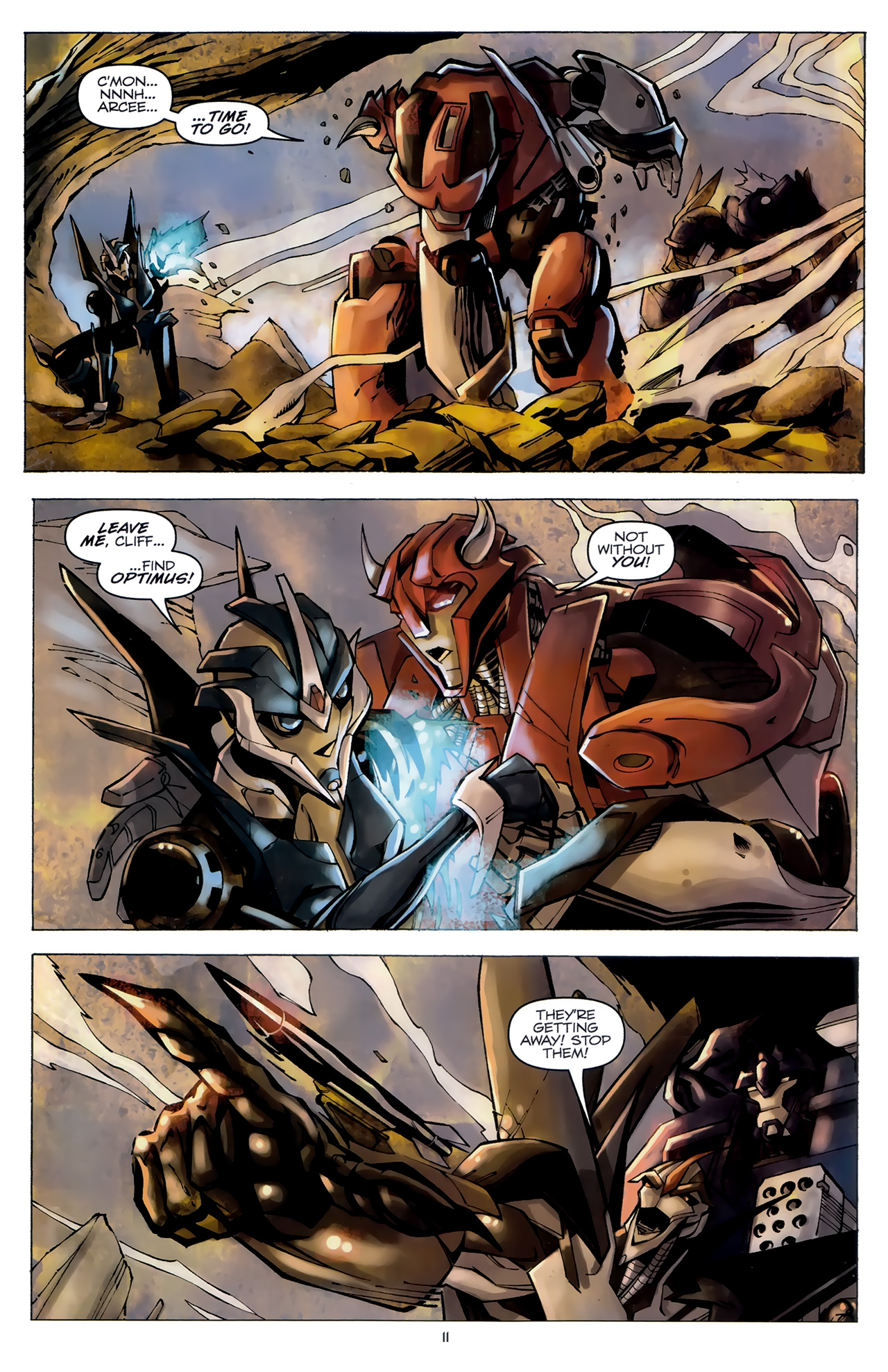Read online The Transformers: Prime comic -  Issue #4 - 13