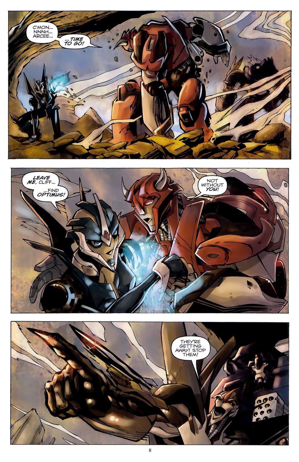 Read online The Transformers Prime comic Issue 4