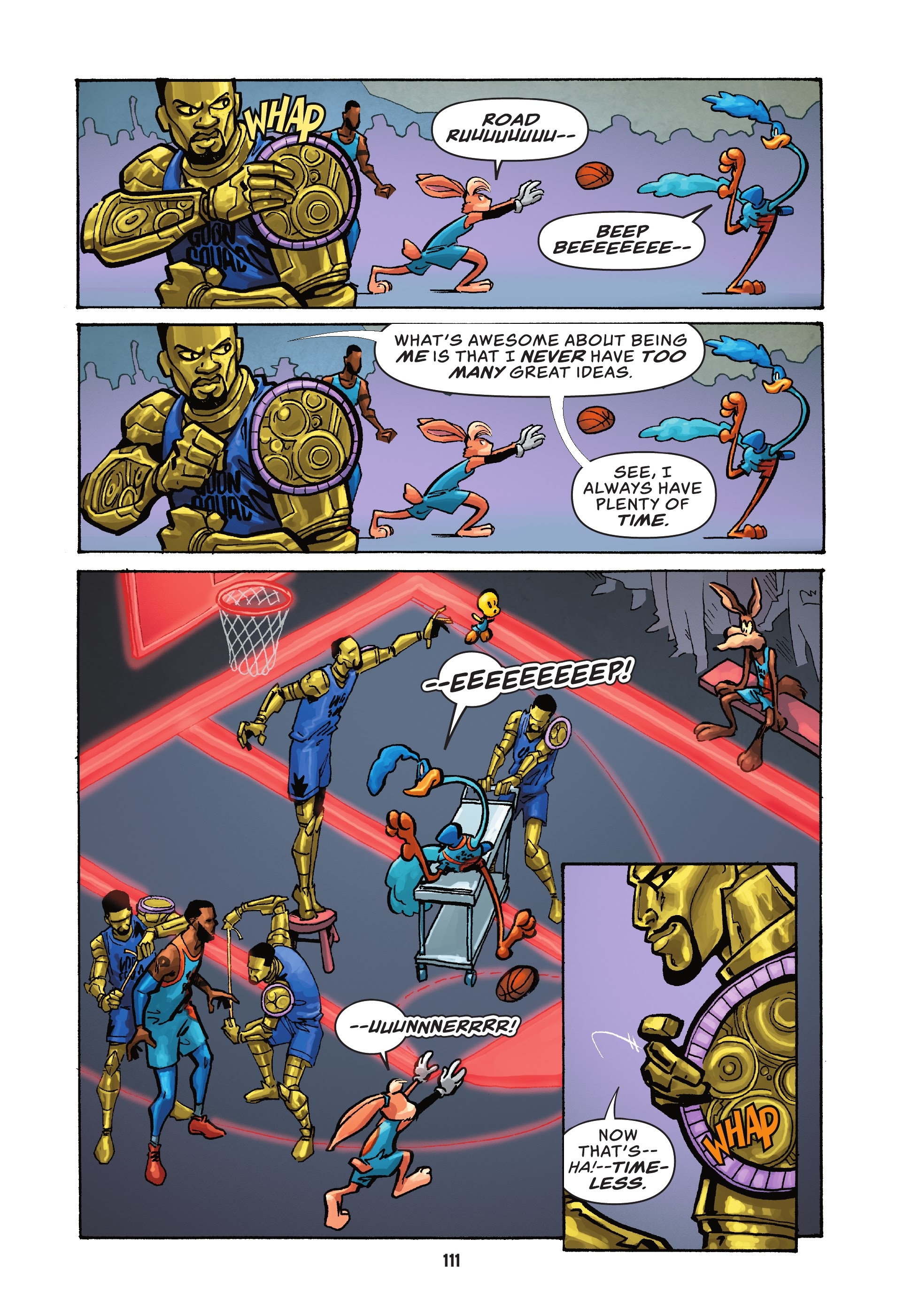 Read online Space Jam: A New Legacy comic -  Issue # TPB - 100
