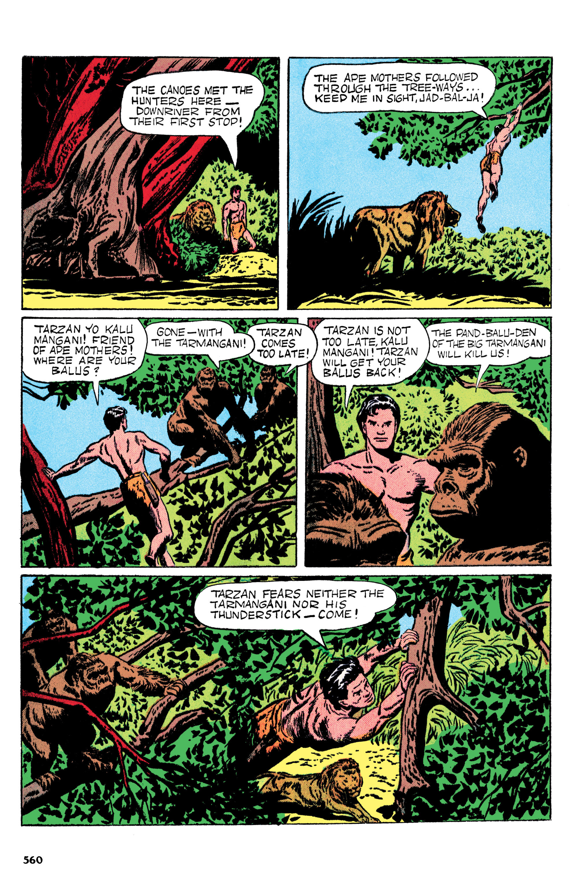 Read online Edgar Rice Burroughs Tarzan: The Jesse Marsh Years Omnibus comic -  Issue # TPB (Part 6) - 62