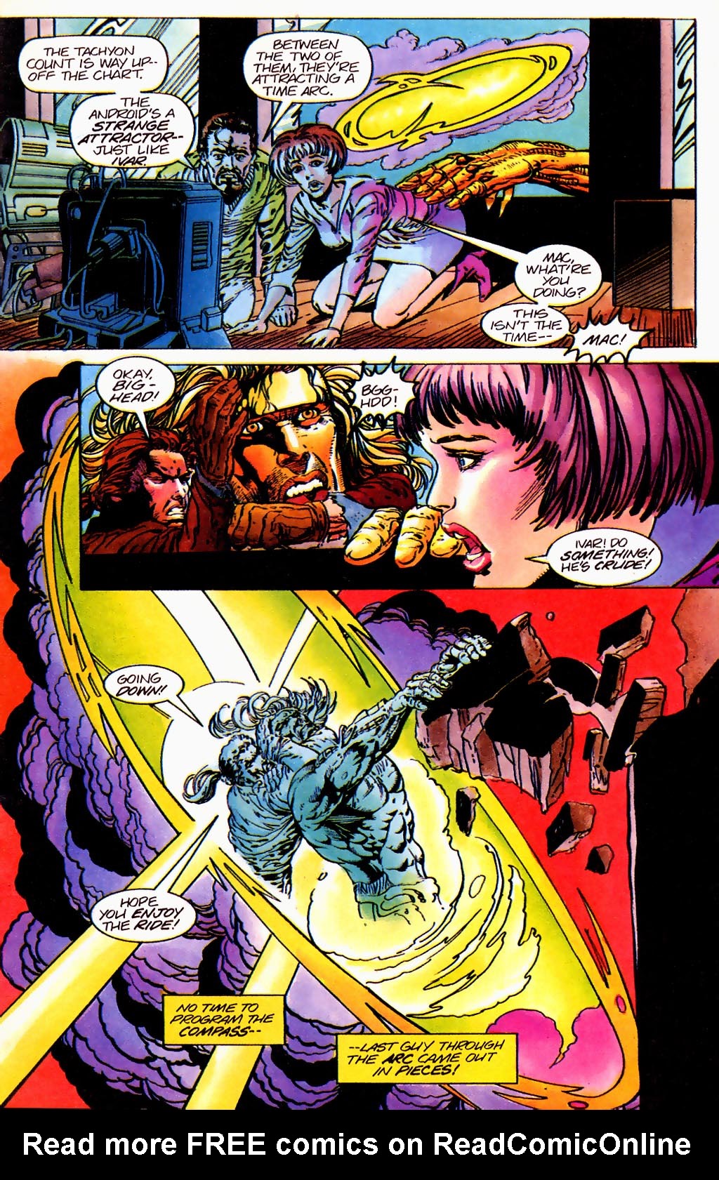 Read online Timewalker comic -  Issue #4 - 10