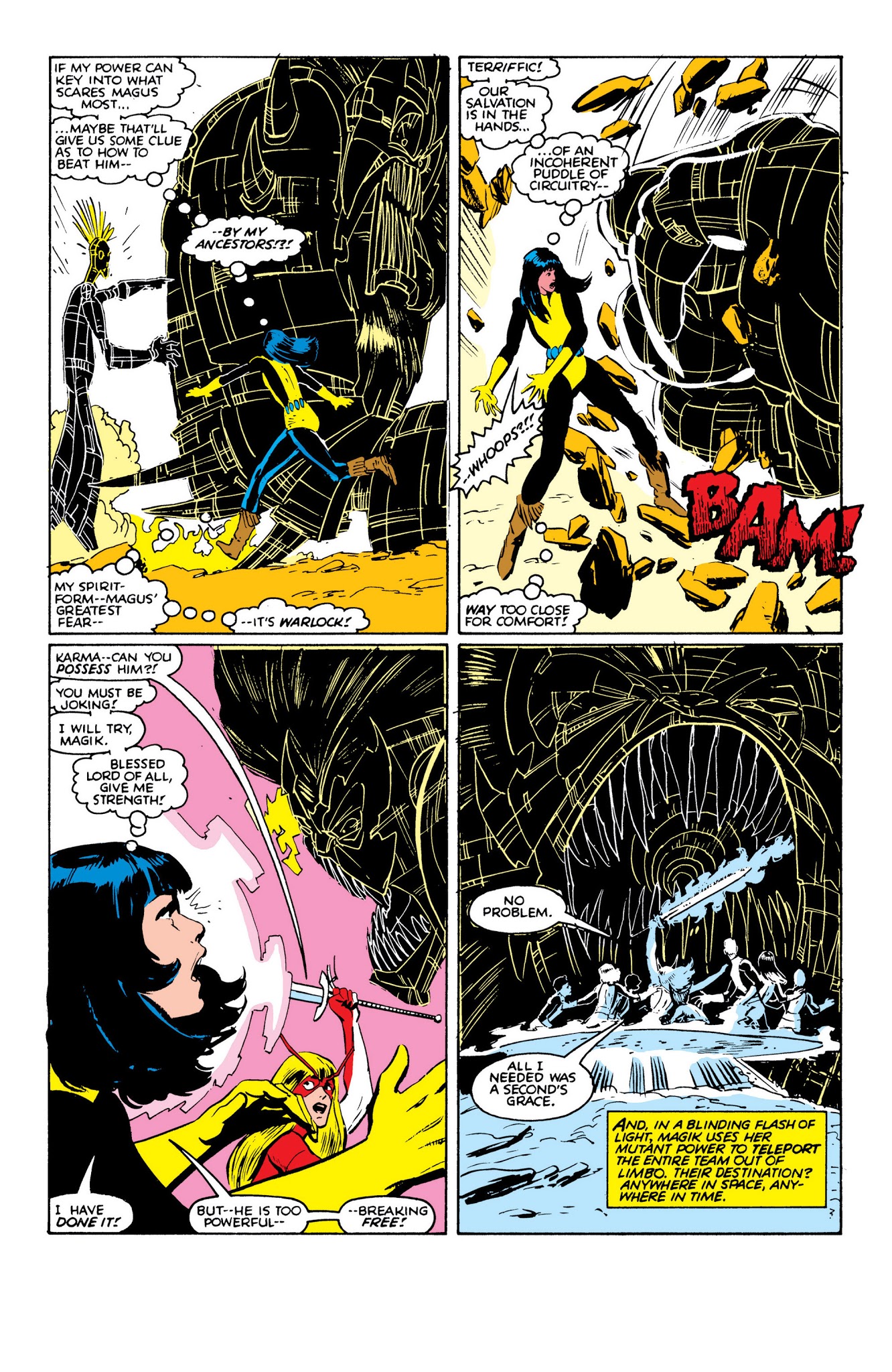 Read online New Mutants Classic comic -  Issue # TPB 6 - 248