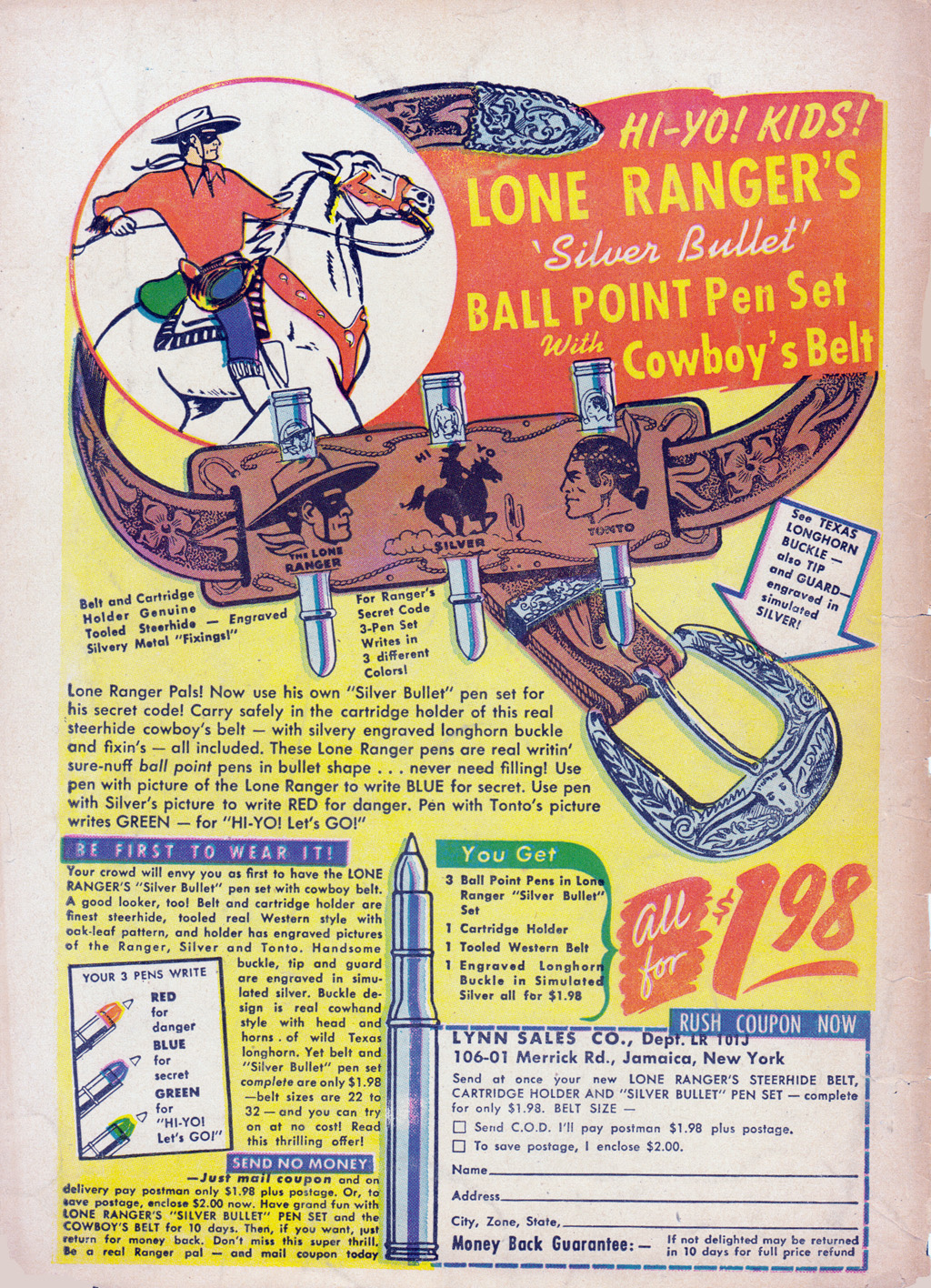 Read online Cowboy Western Comics (1948) comic -  Issue #24 - 36
