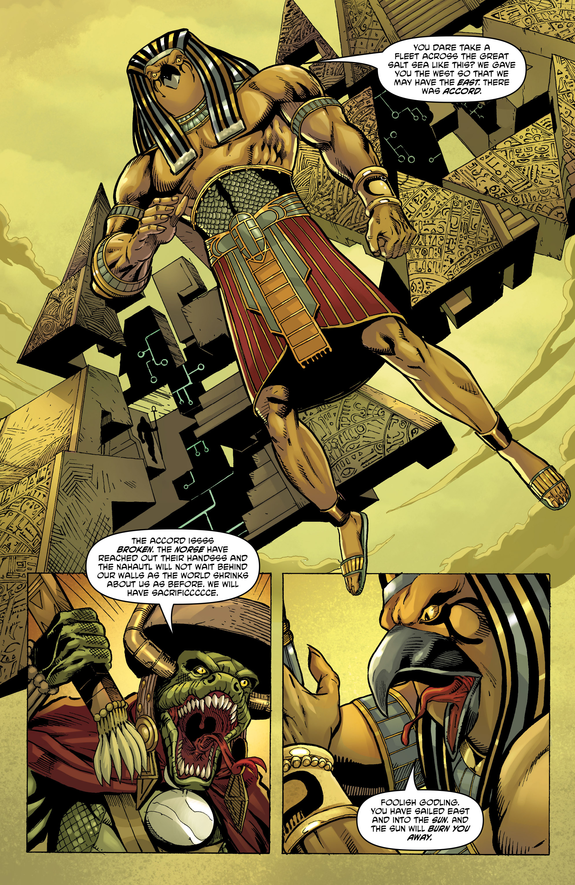 Read online God Is Dead comic -  Issue #3 - 14