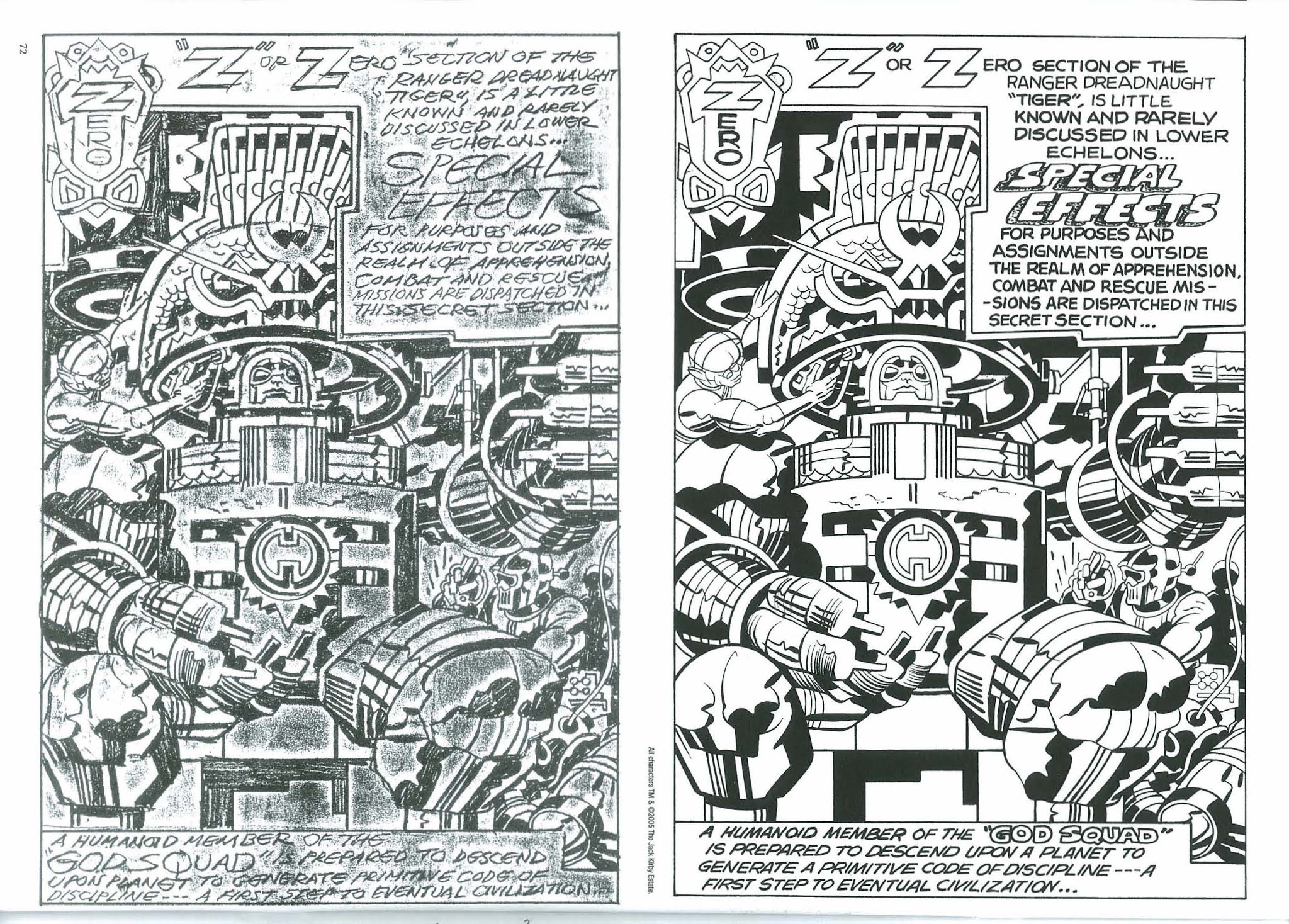 Read online The Jack Kirby Collector comic -  Issue #43 - 74