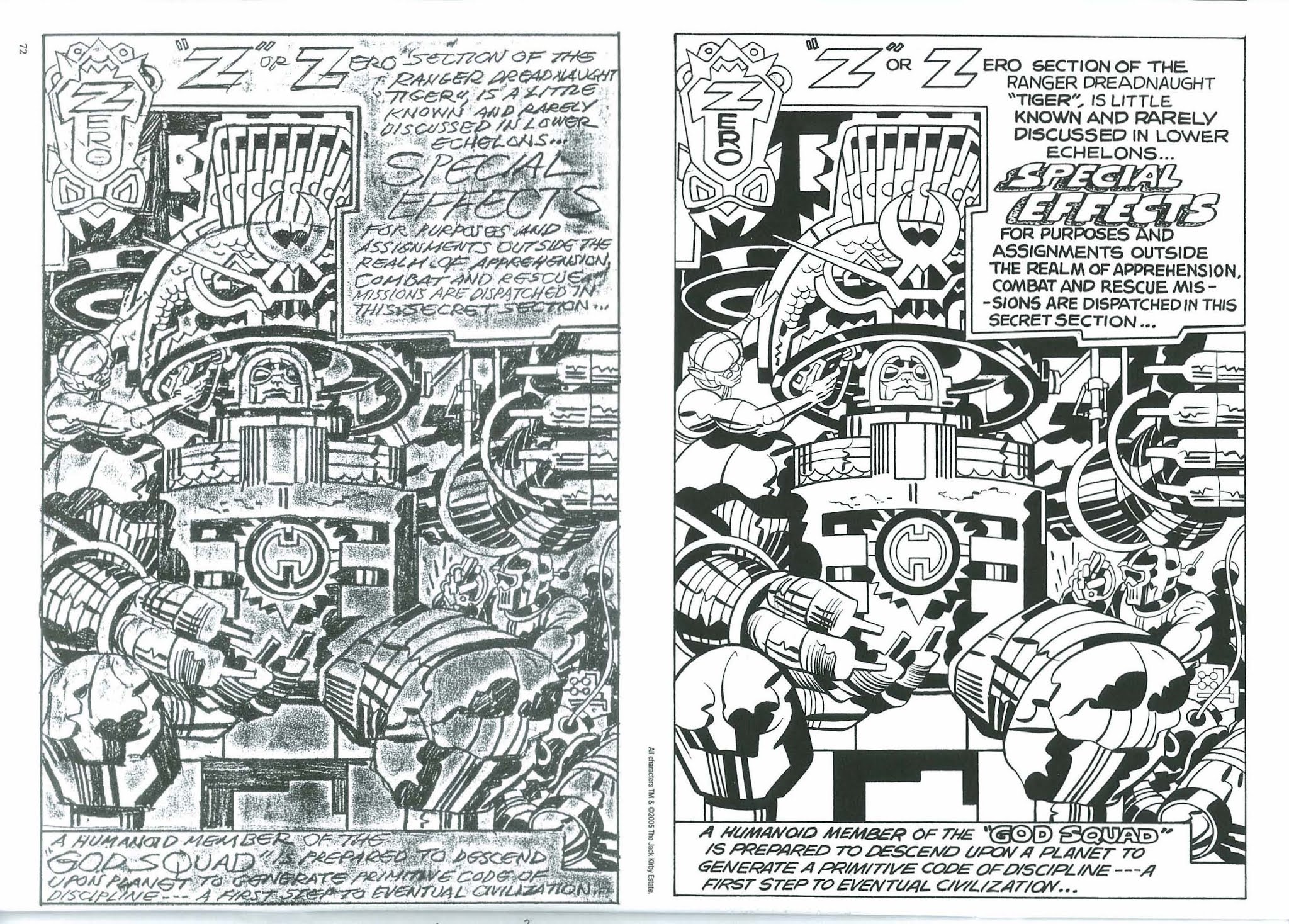 Read online The Jack Kirby Collector comic -  Issue #43 - 74