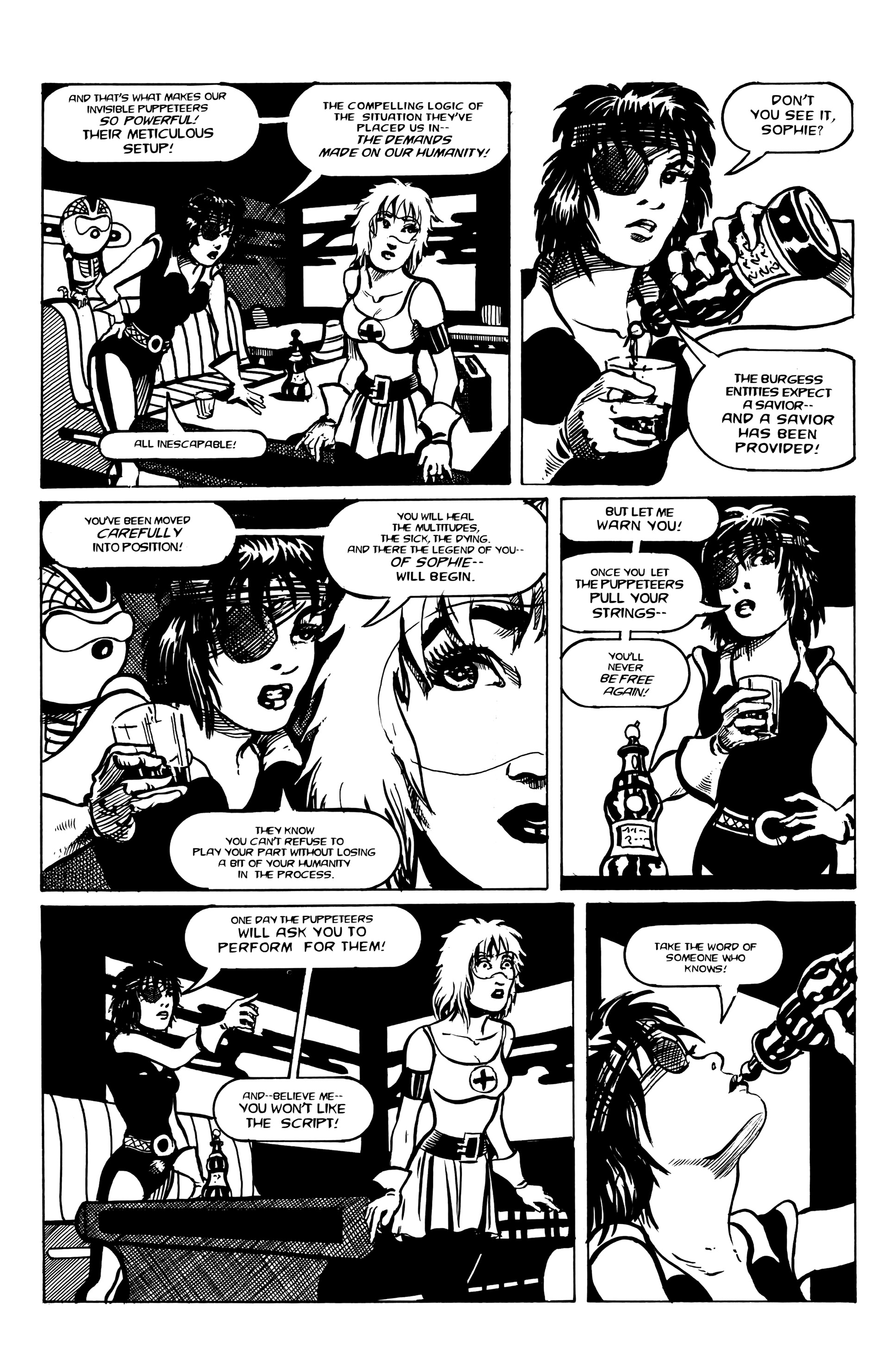 Read online Strange Attractors (1993) comic -  Issue #10 - 19