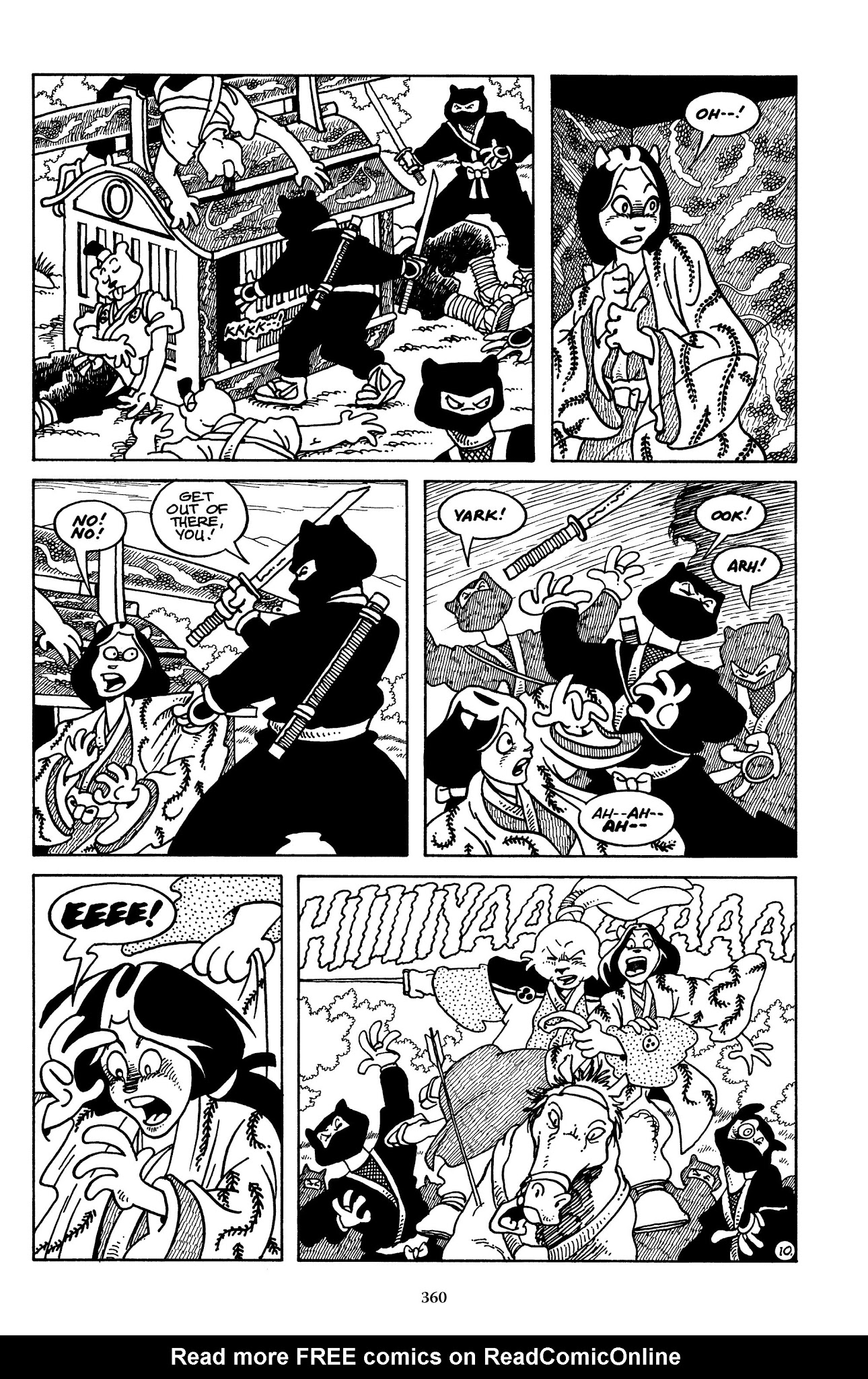 Read online The Usagi Yojimbo Saga comic -  Issue # TPB 1 - 352