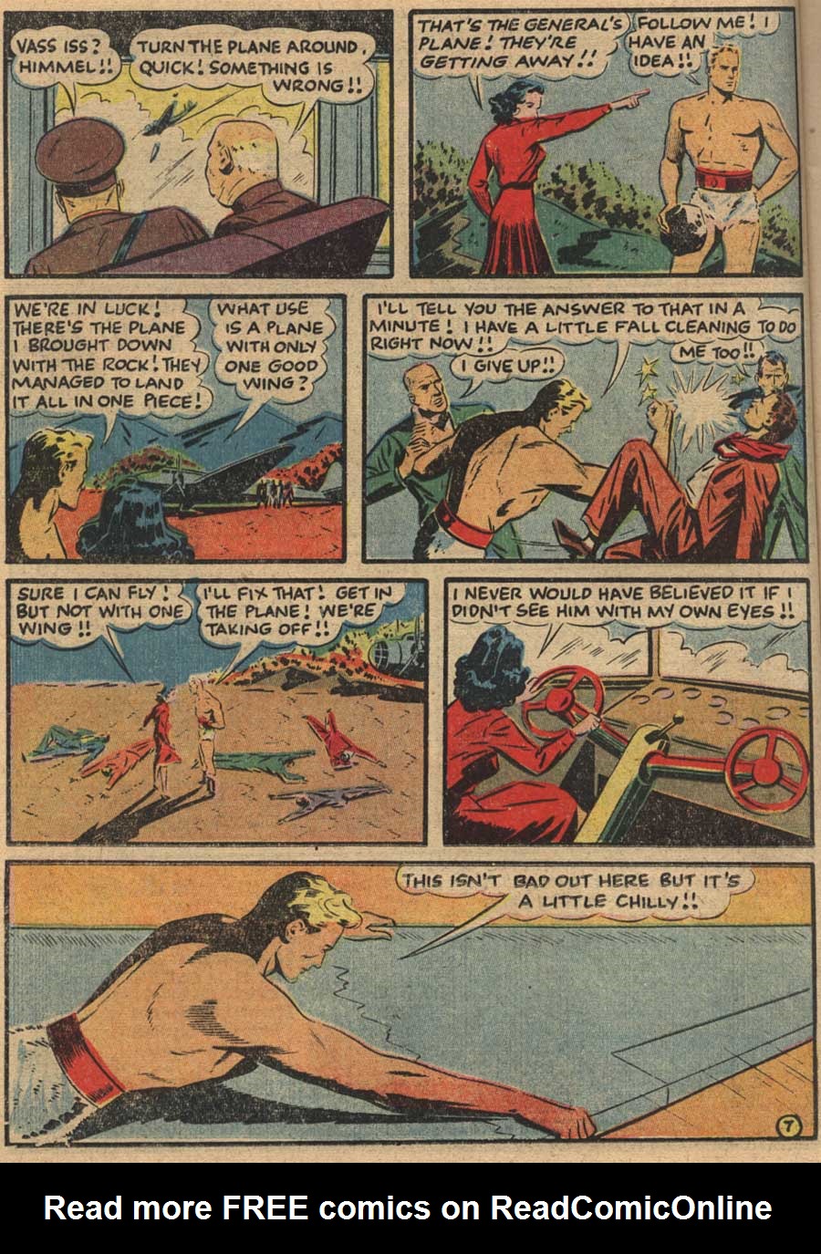 Read online Blue Ribbon Comics (1939) comic -  Issue #7 - 22