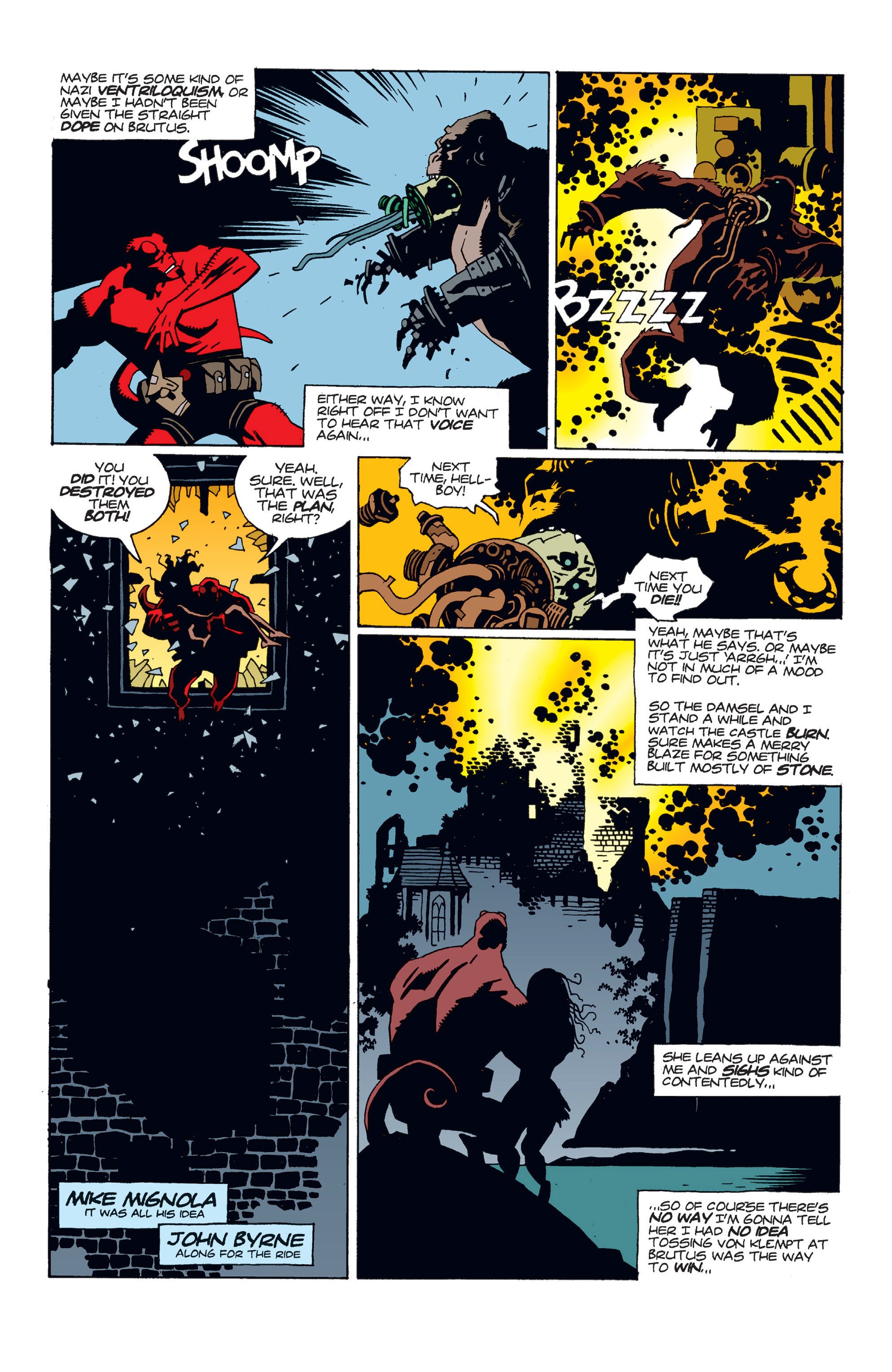 Read online Hellboy comic -  Issue #1 - 122