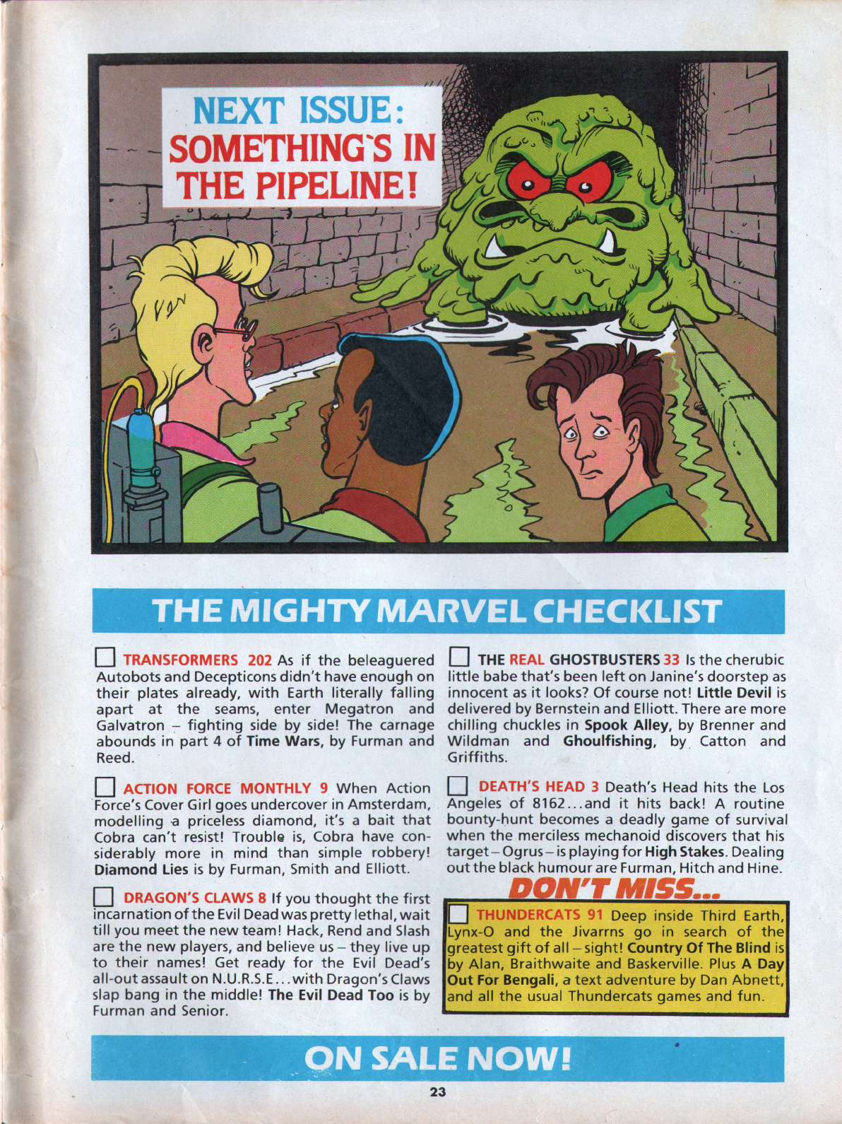 Read online The Real Ghostbusters comic -  Issue #33 - 23