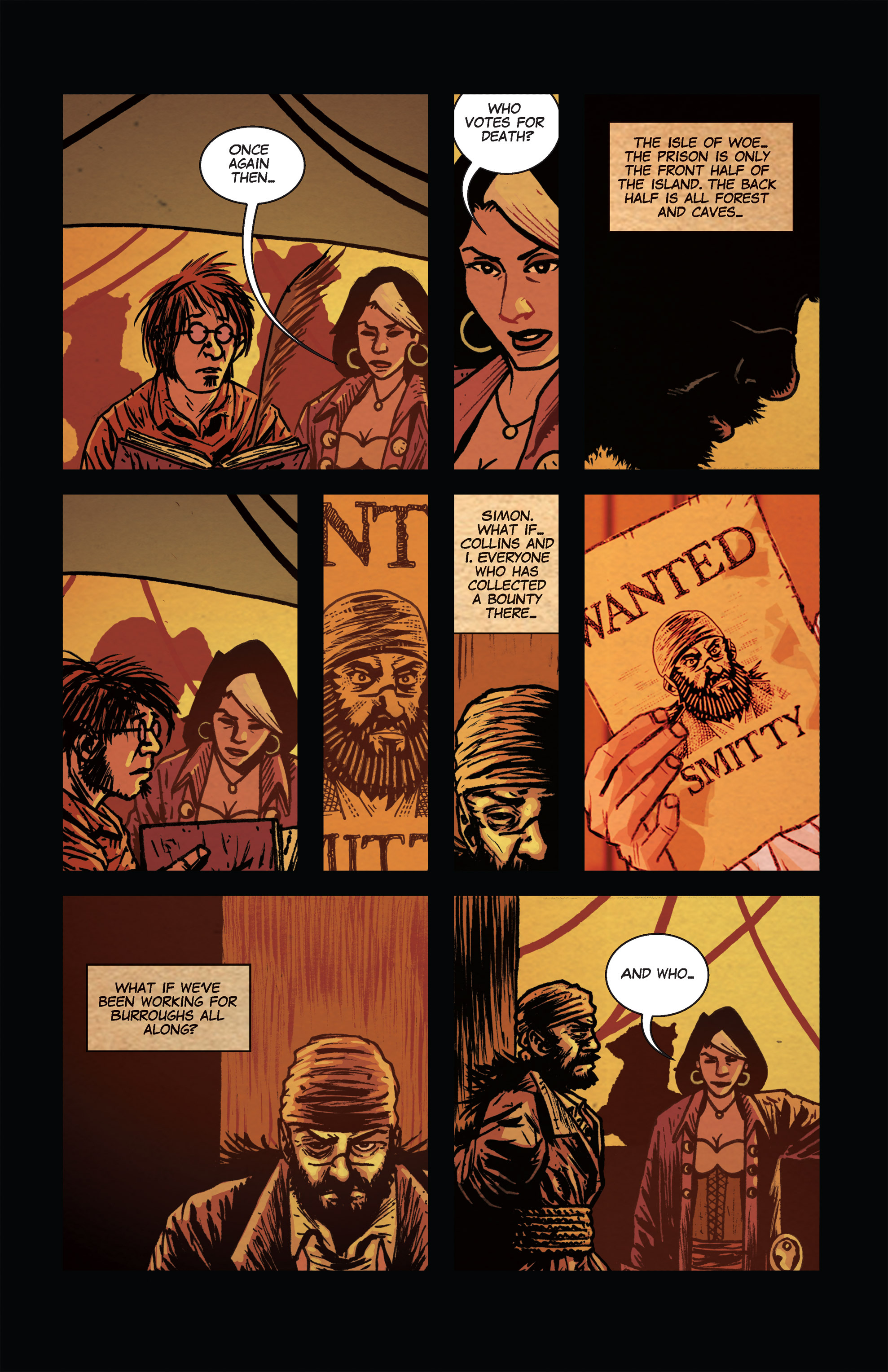 Read online Pirate Eye: Exiled From Exile comic -  Issue #3 - 16